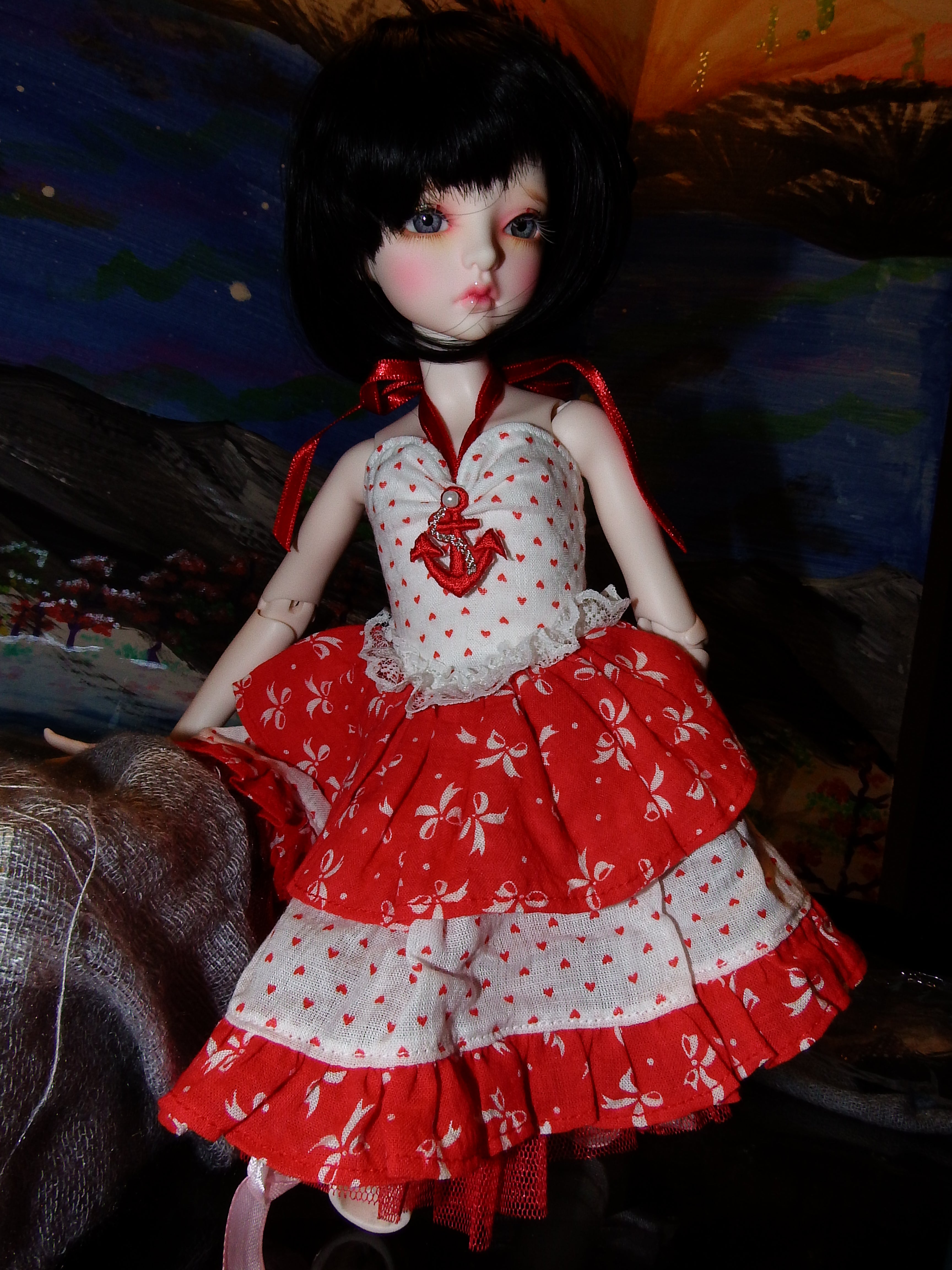 teresita blanco, artsy sister, bjd doll