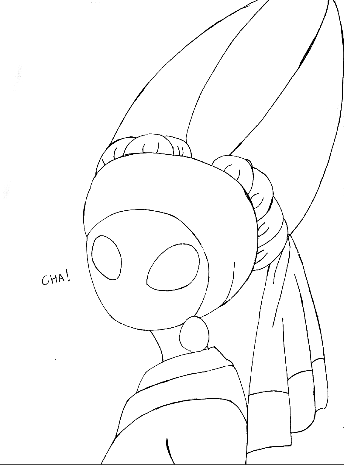 artsy sister, hollow knight silksong, the girl with a pearl earring parody