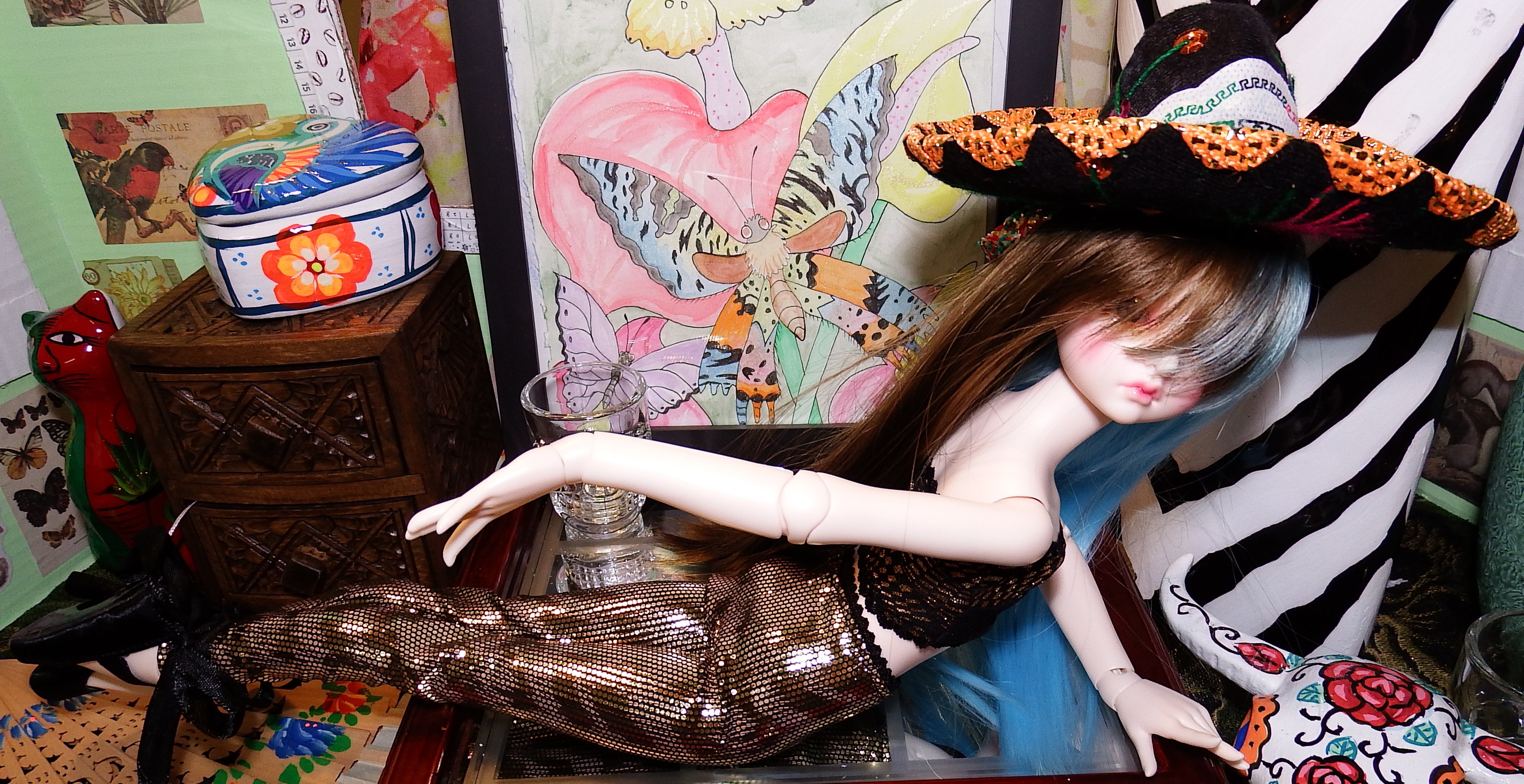 artsy sister, bjd, handmade dolls