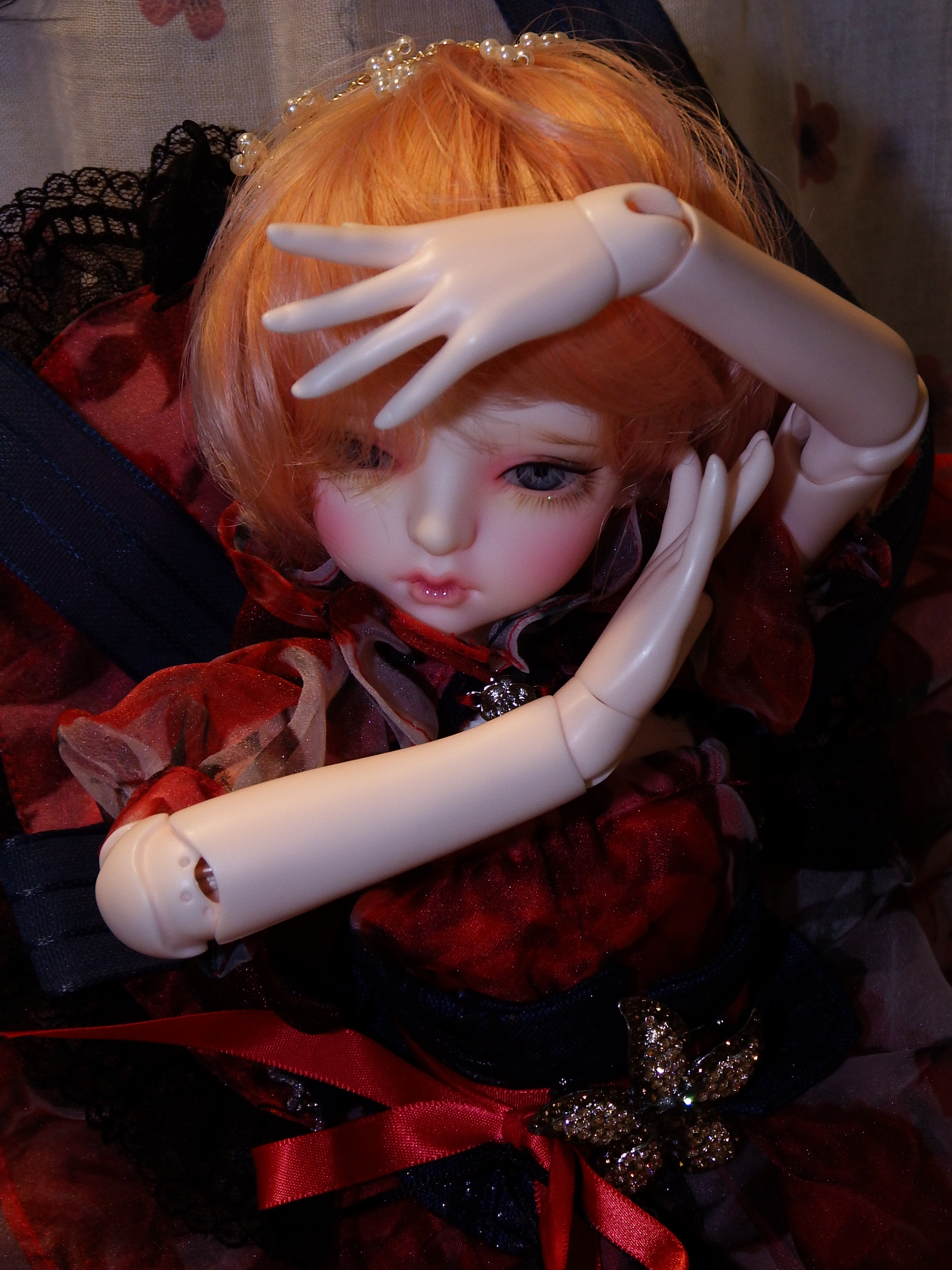 artsy sister, bjd, ballerina doll