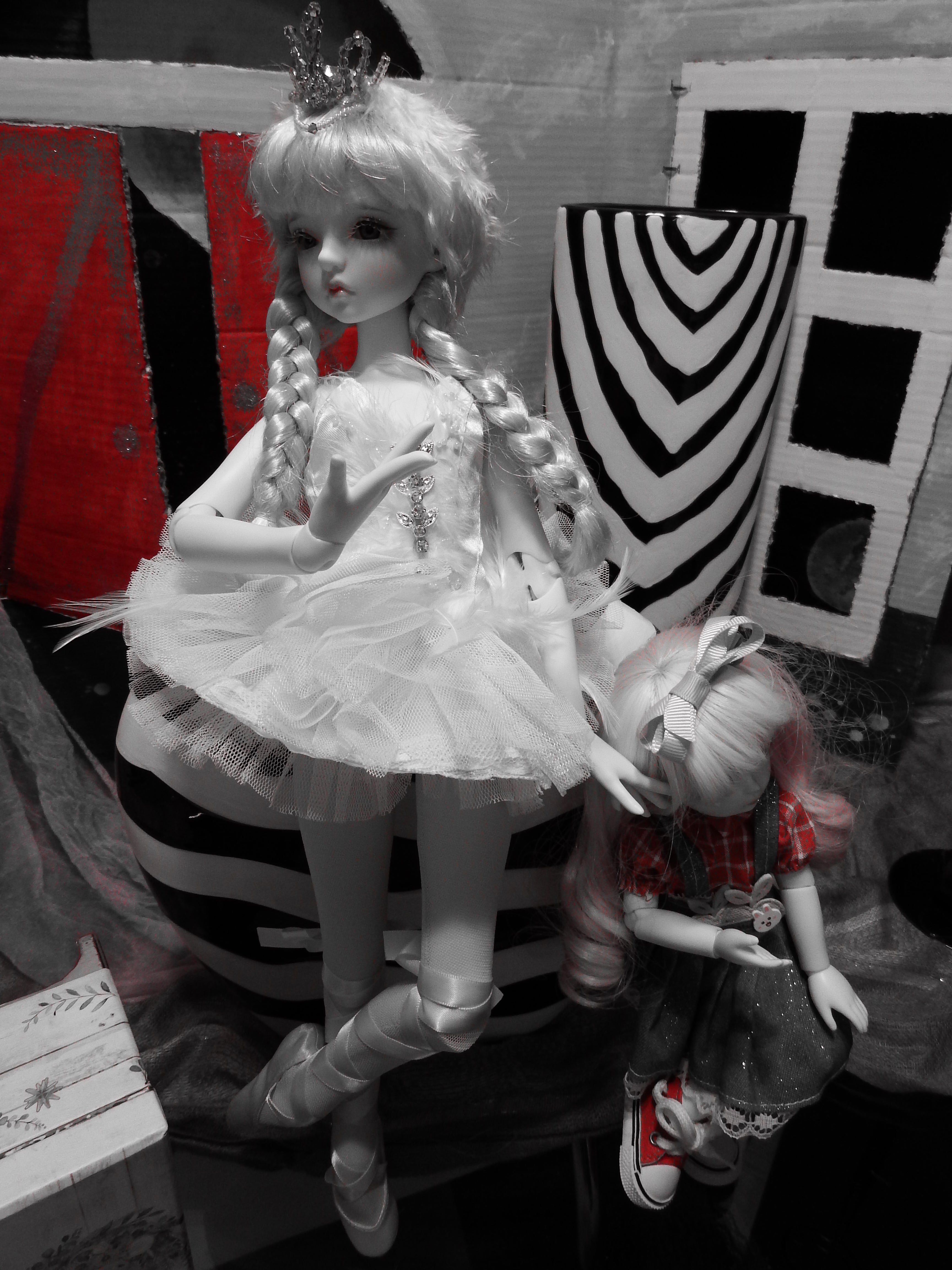 artsy sister, ballerina, bjd doll