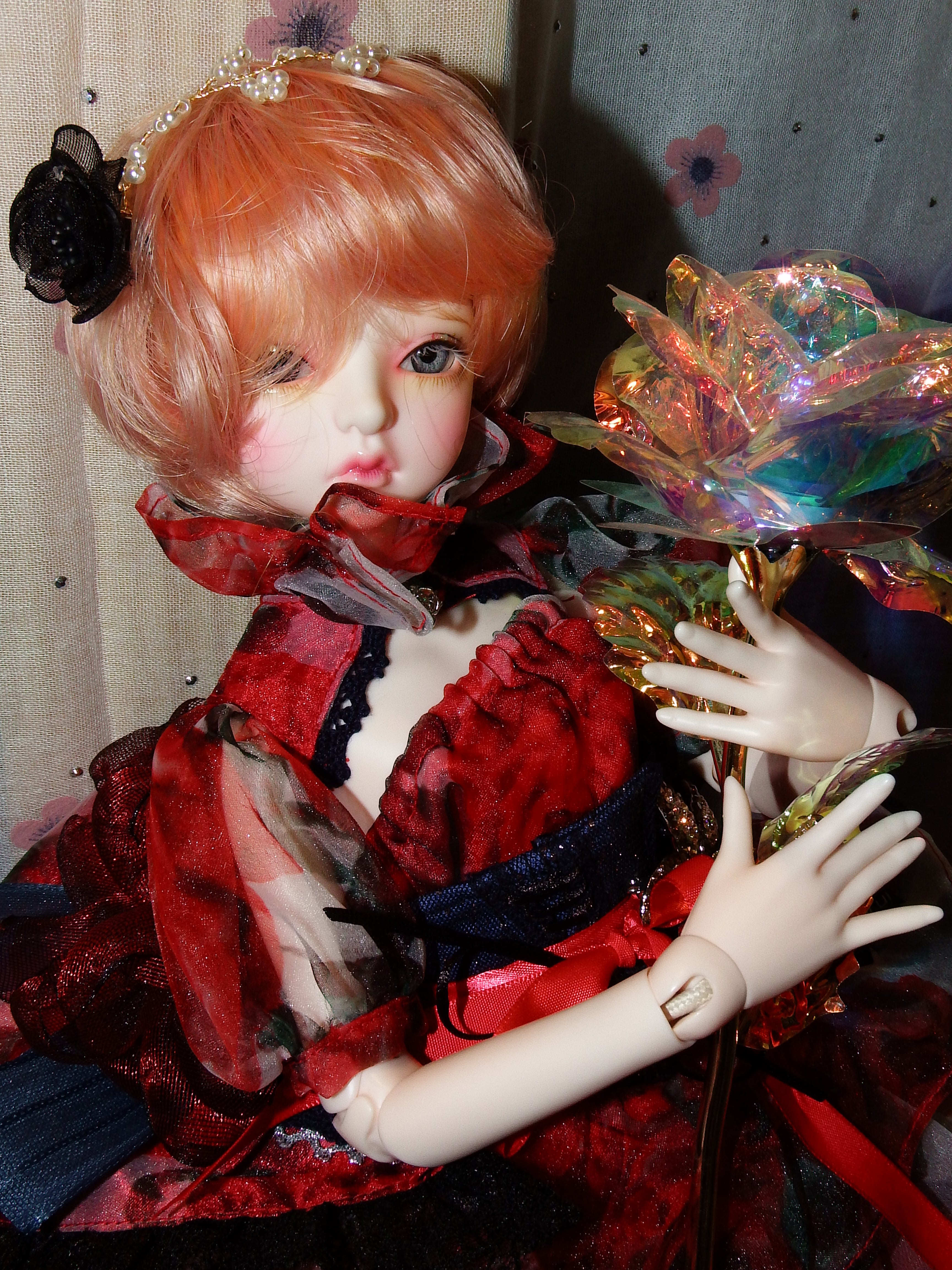 artsy sister, bjd, doll