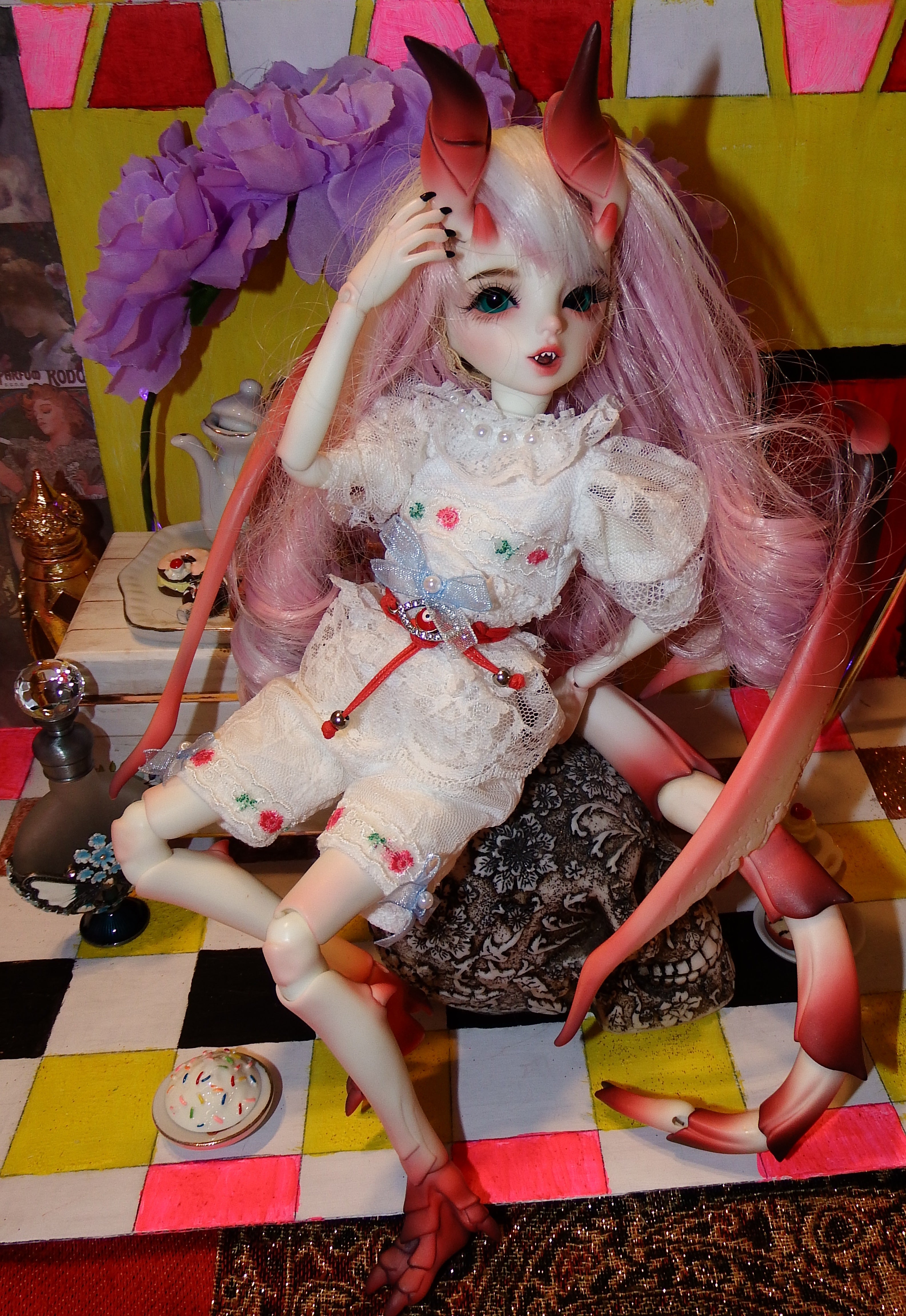 artsy sister, bjd dolls, cute dragon