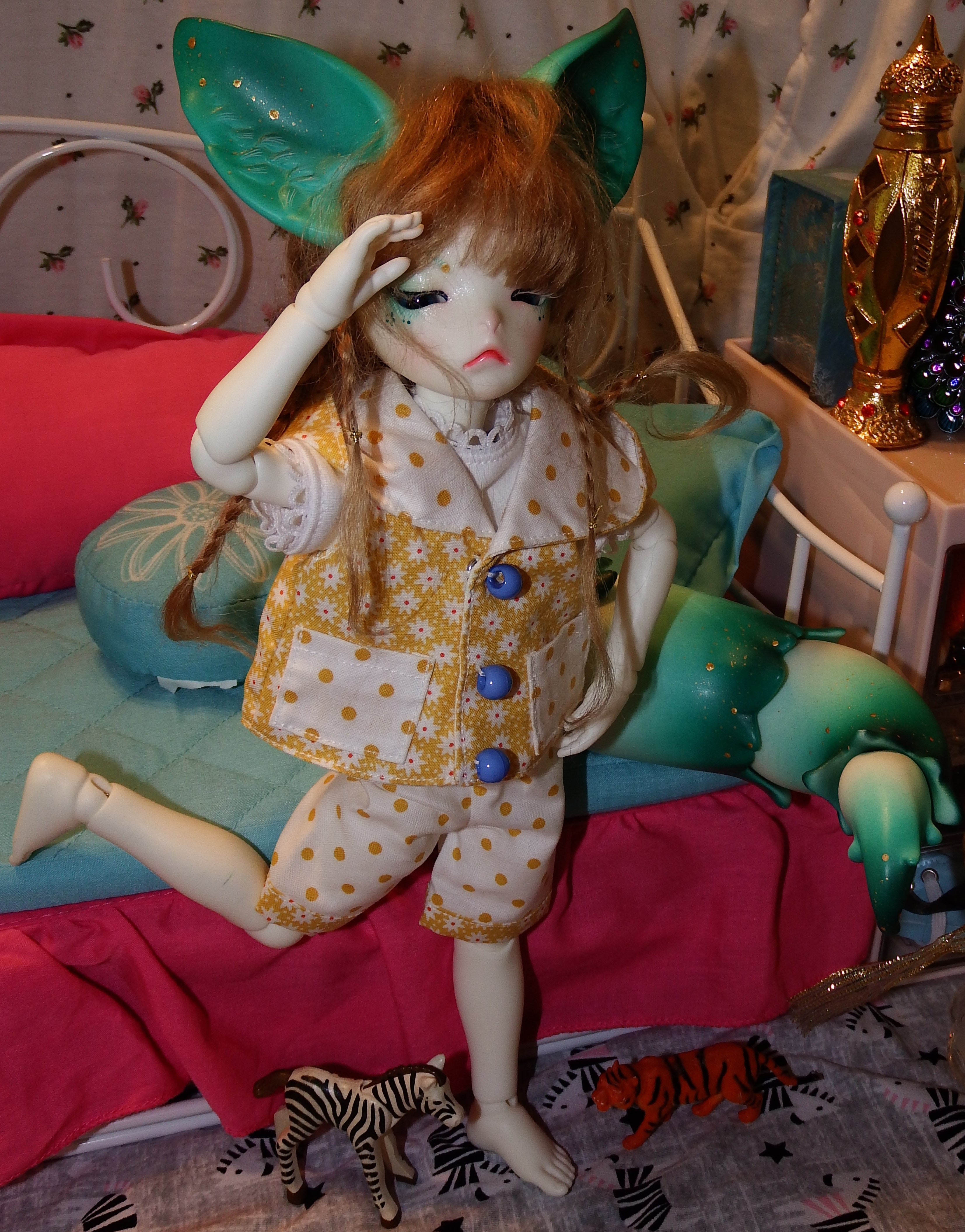 artsy sister, bjd doll, dream valley