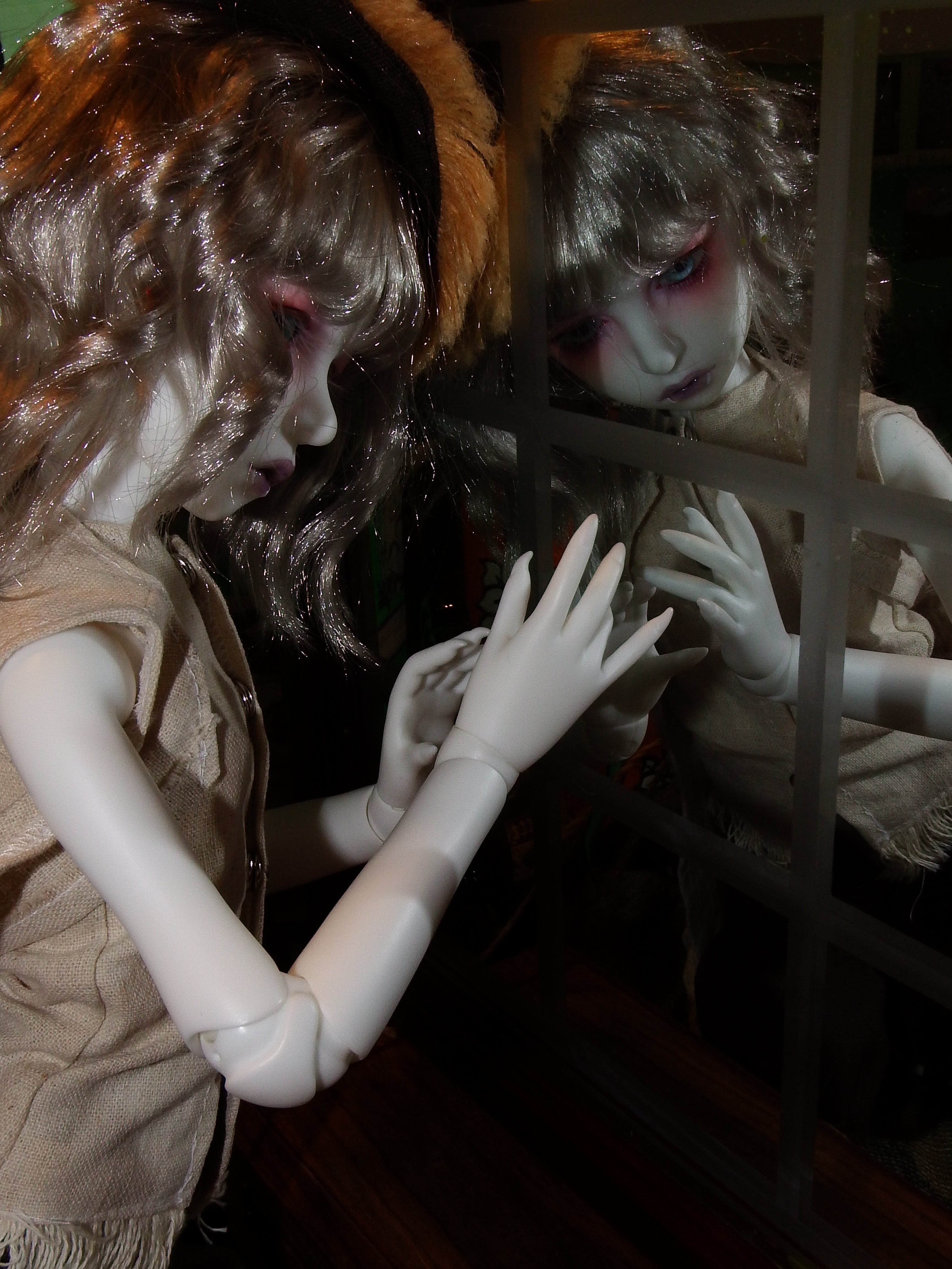 artsy sister, bjd, doll