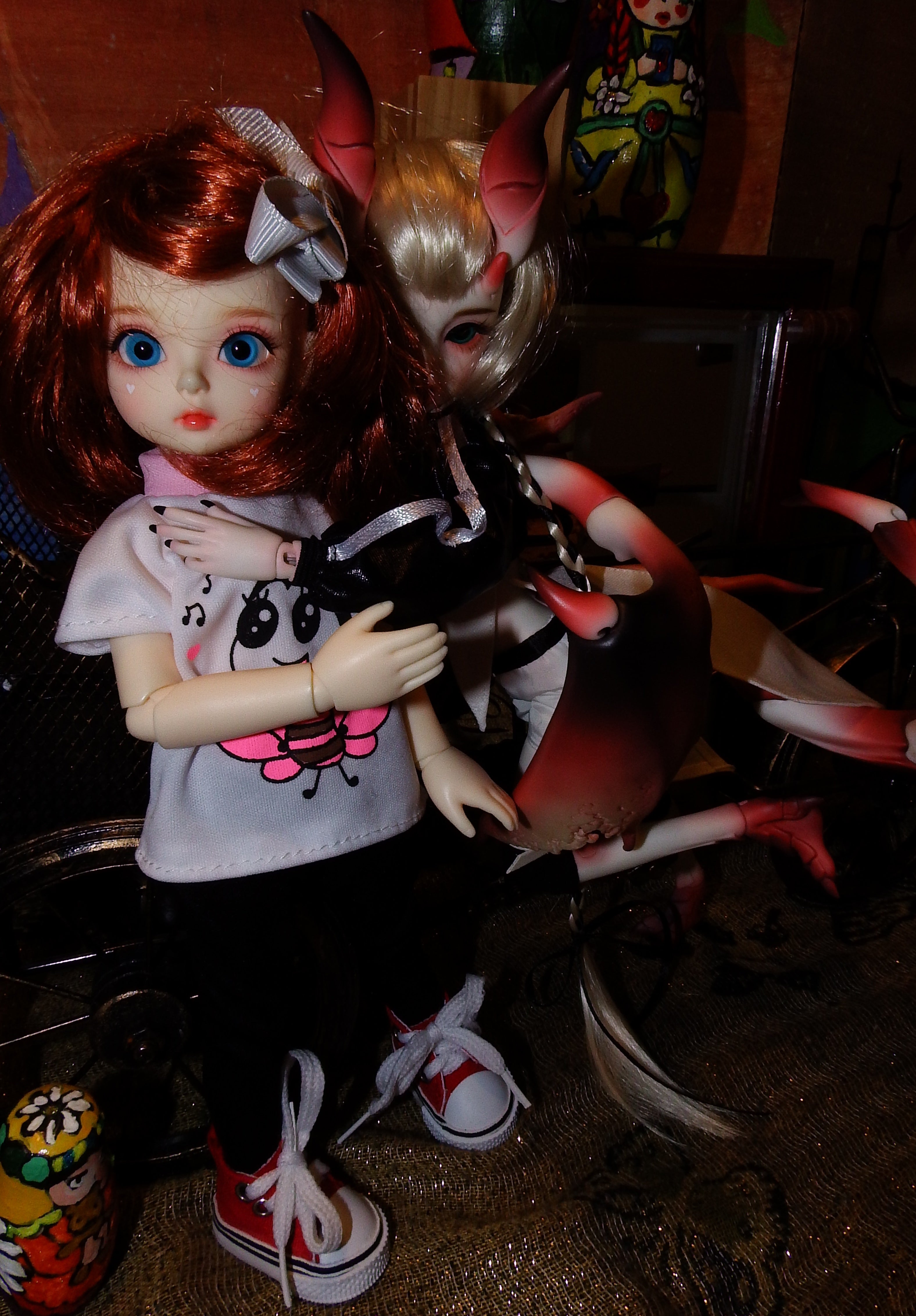 artsy sister, bjd, cute dolls