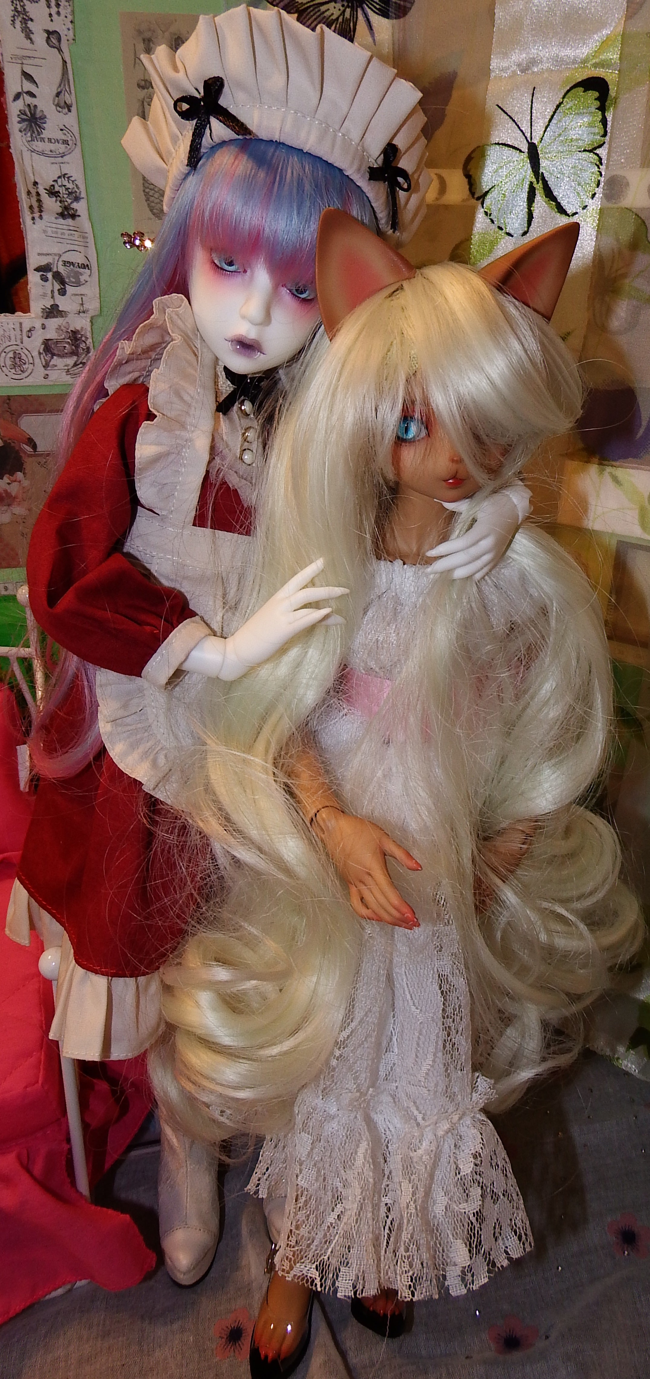 artsy sister, bjd, dolls