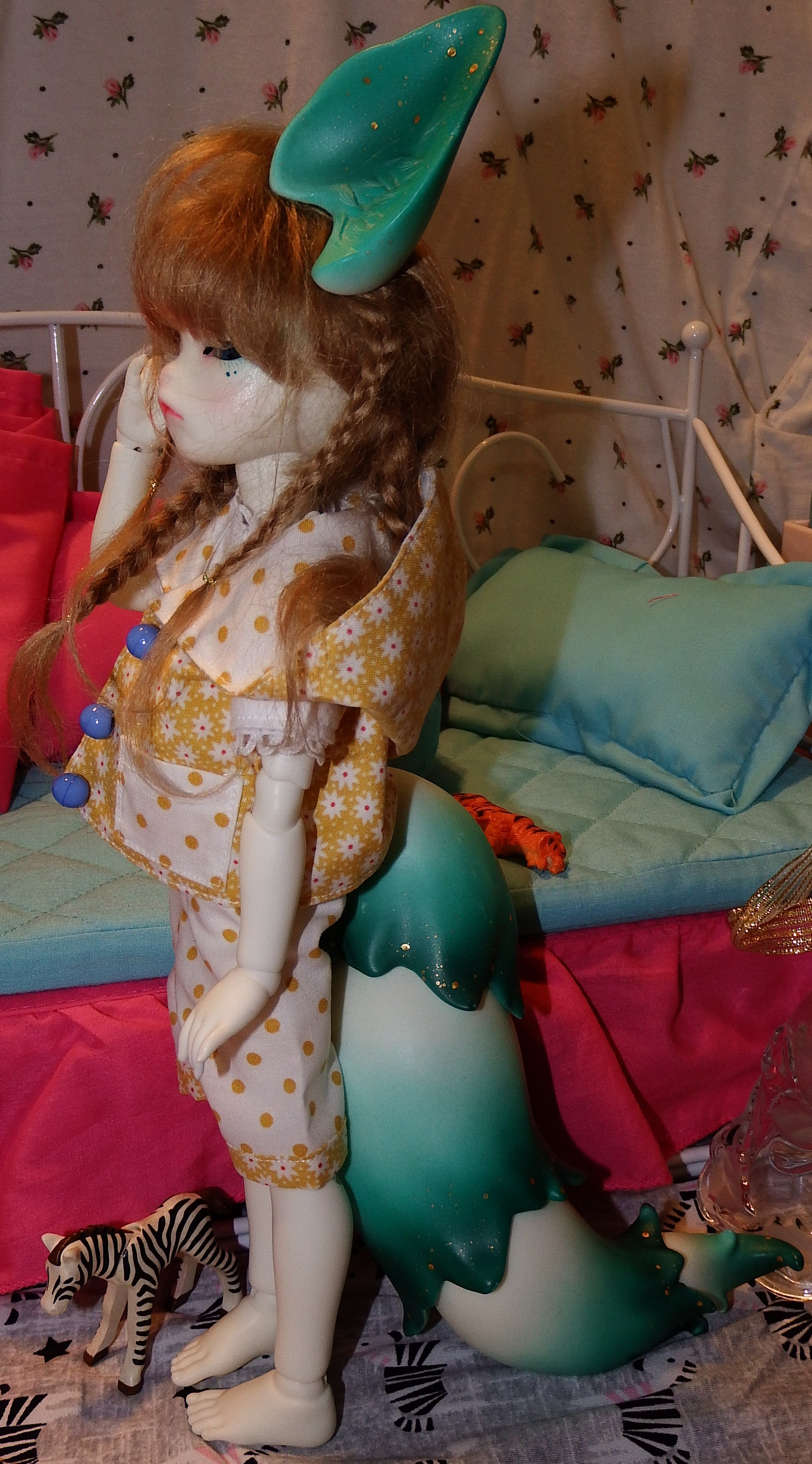 artsy sister, bjd, handmade doll