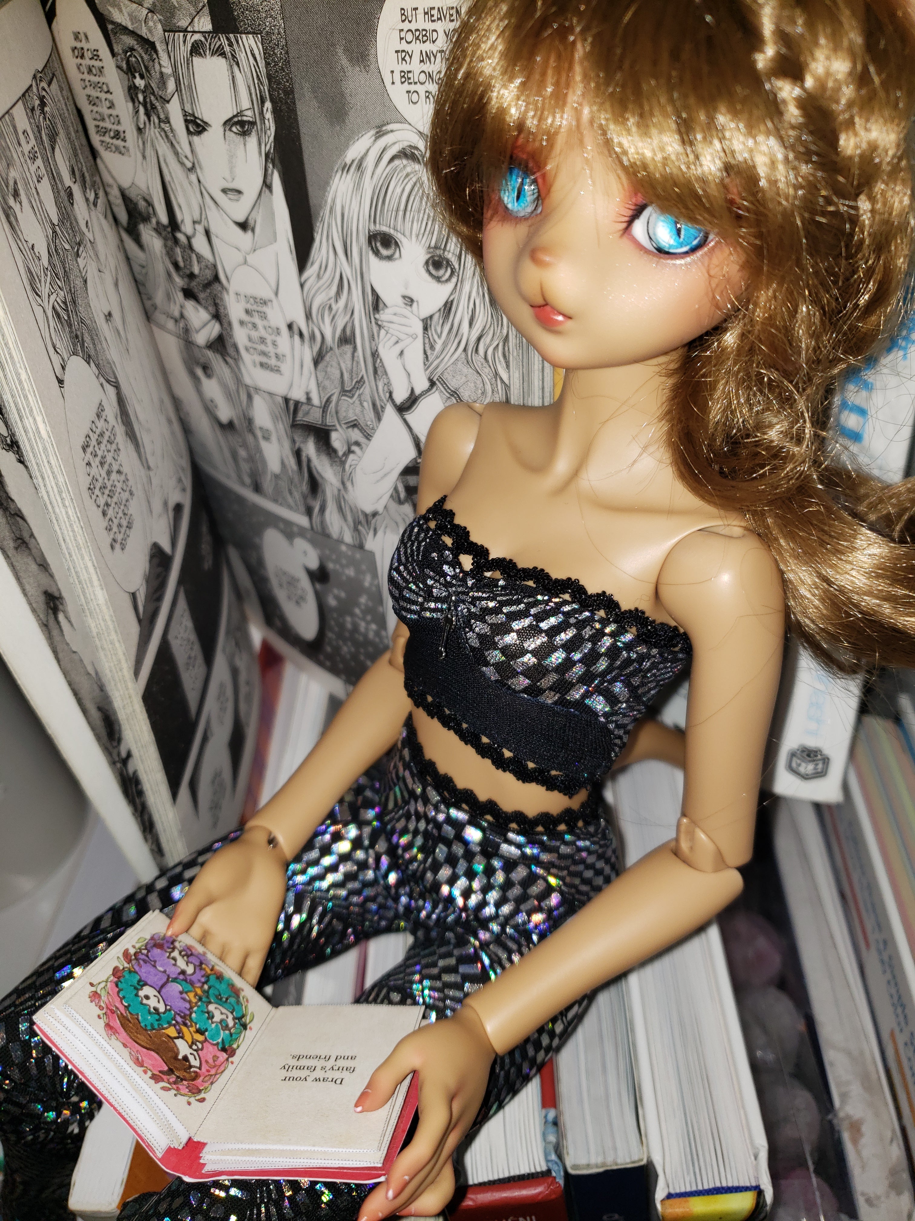 artsy sister, bjd doll, manga review