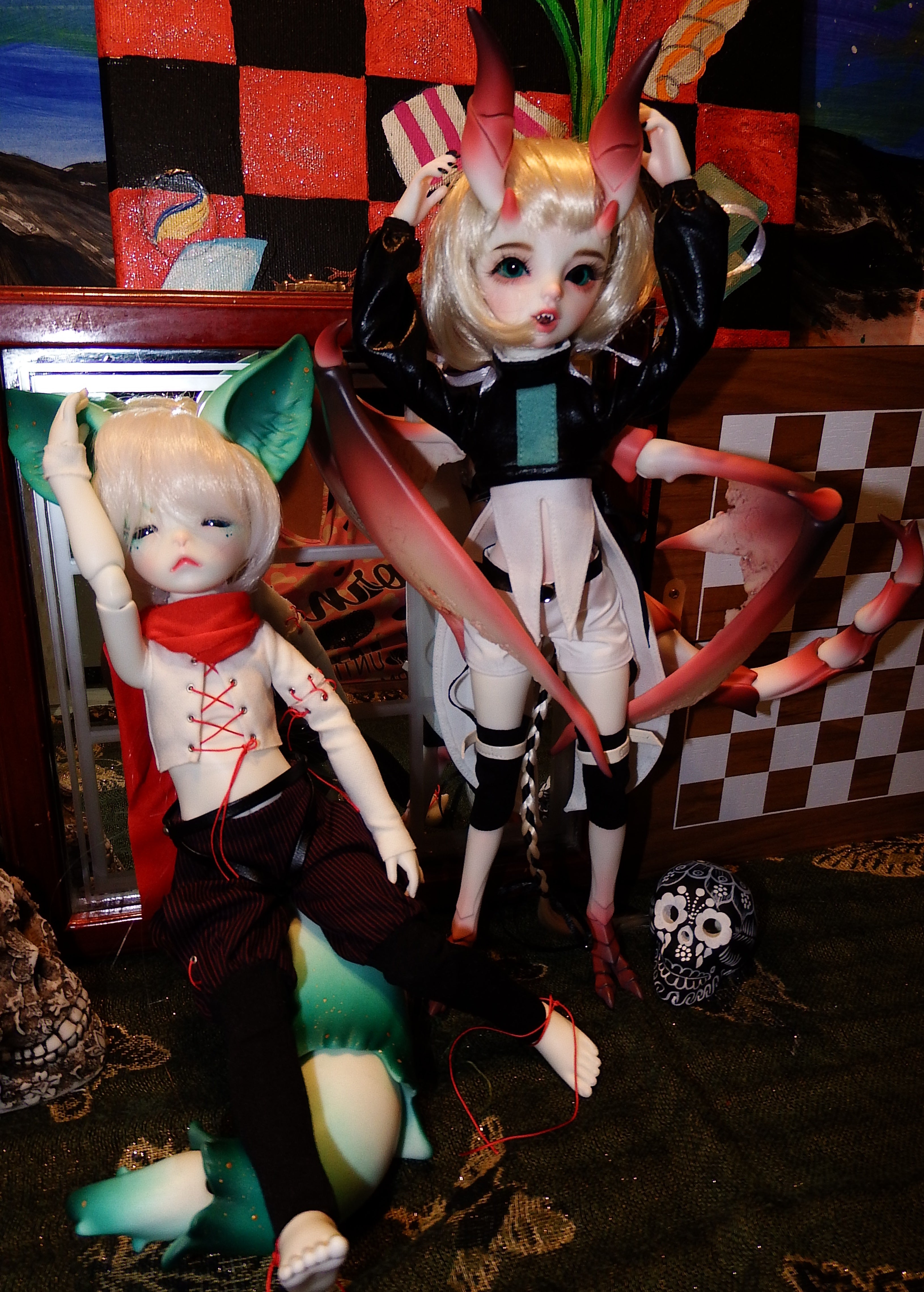 artsy sister, bjd, cute dolls