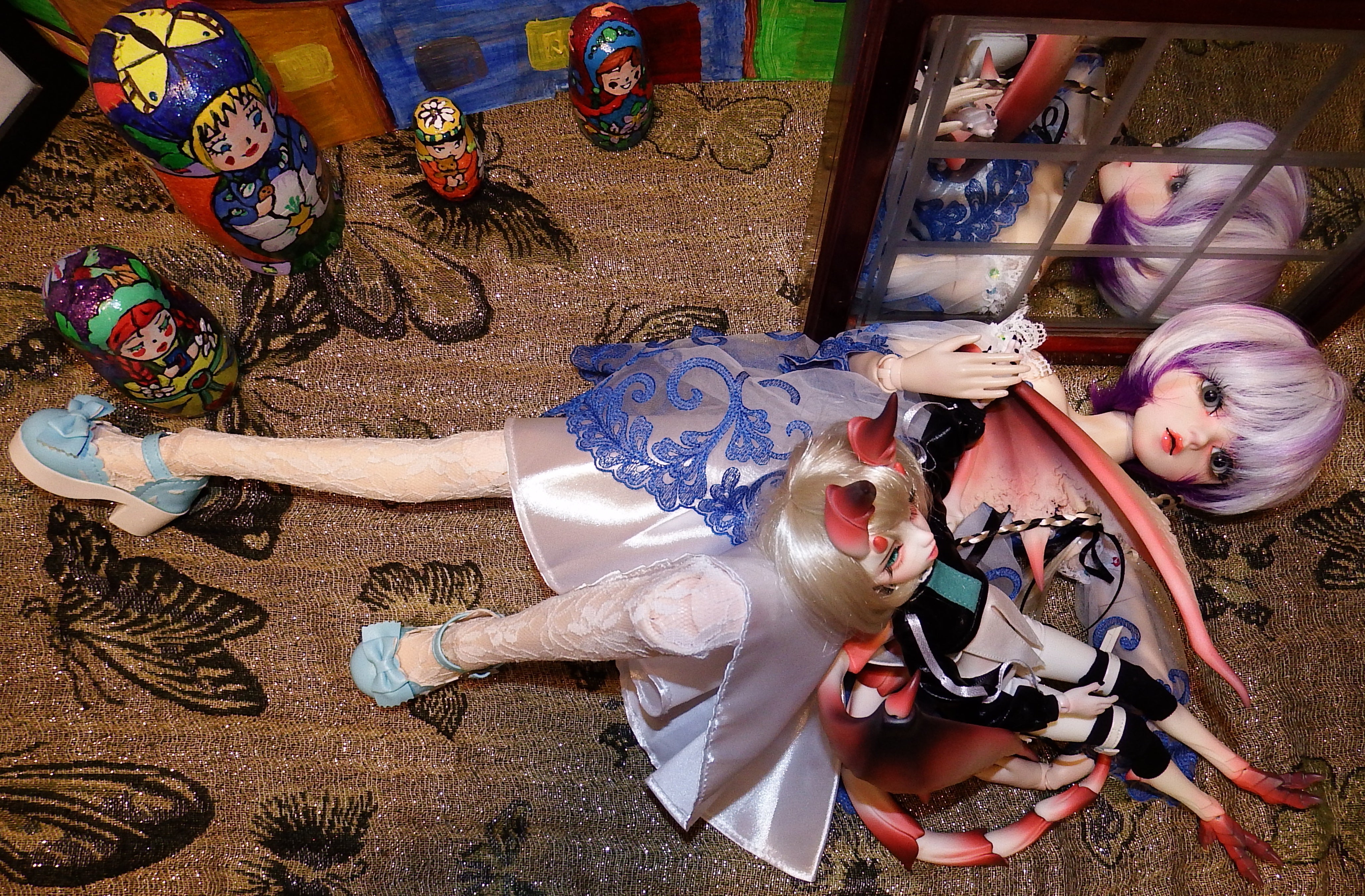 artsy sister, bjd, cute dolls