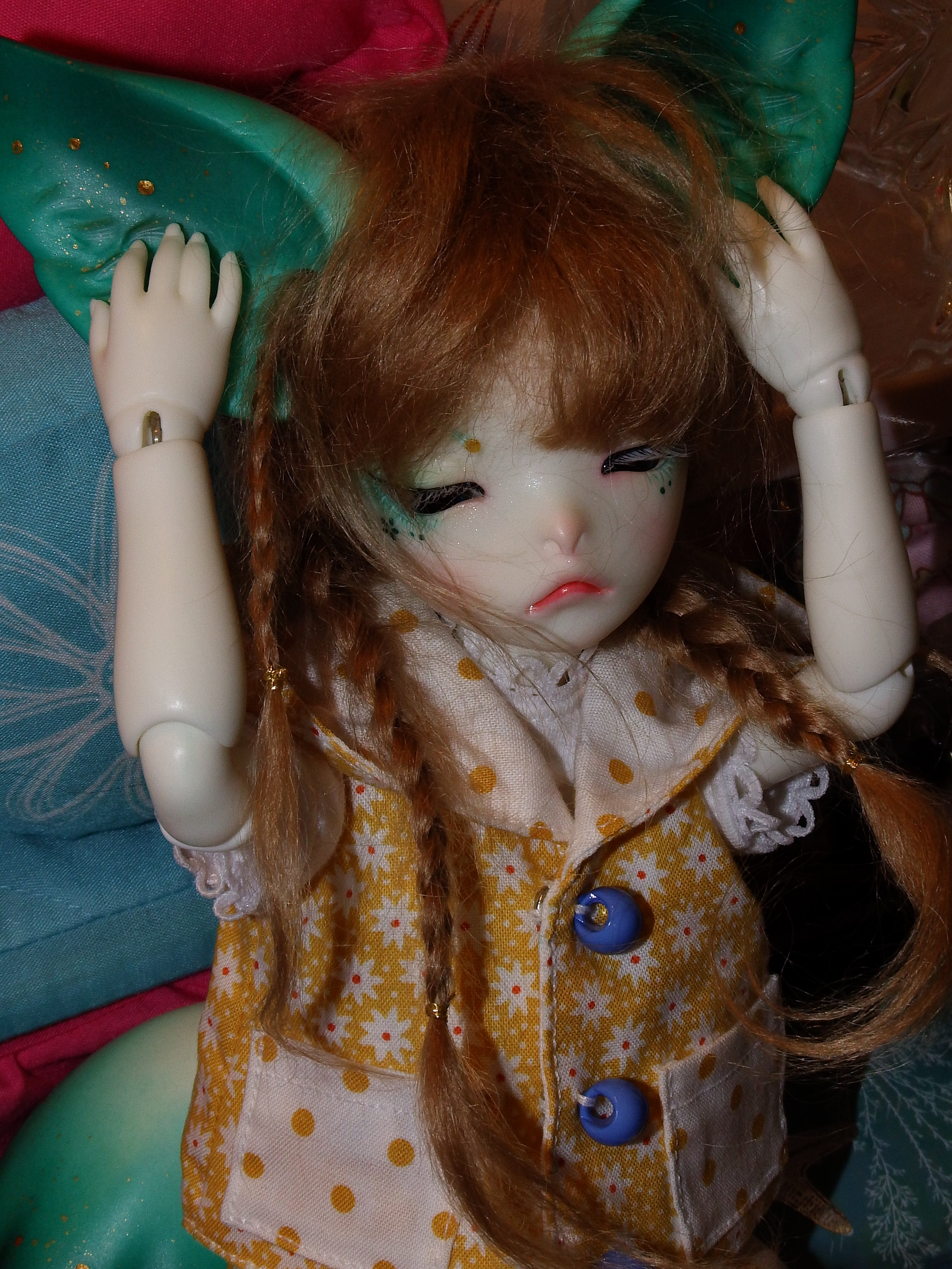 artsy sister, bjd, doll