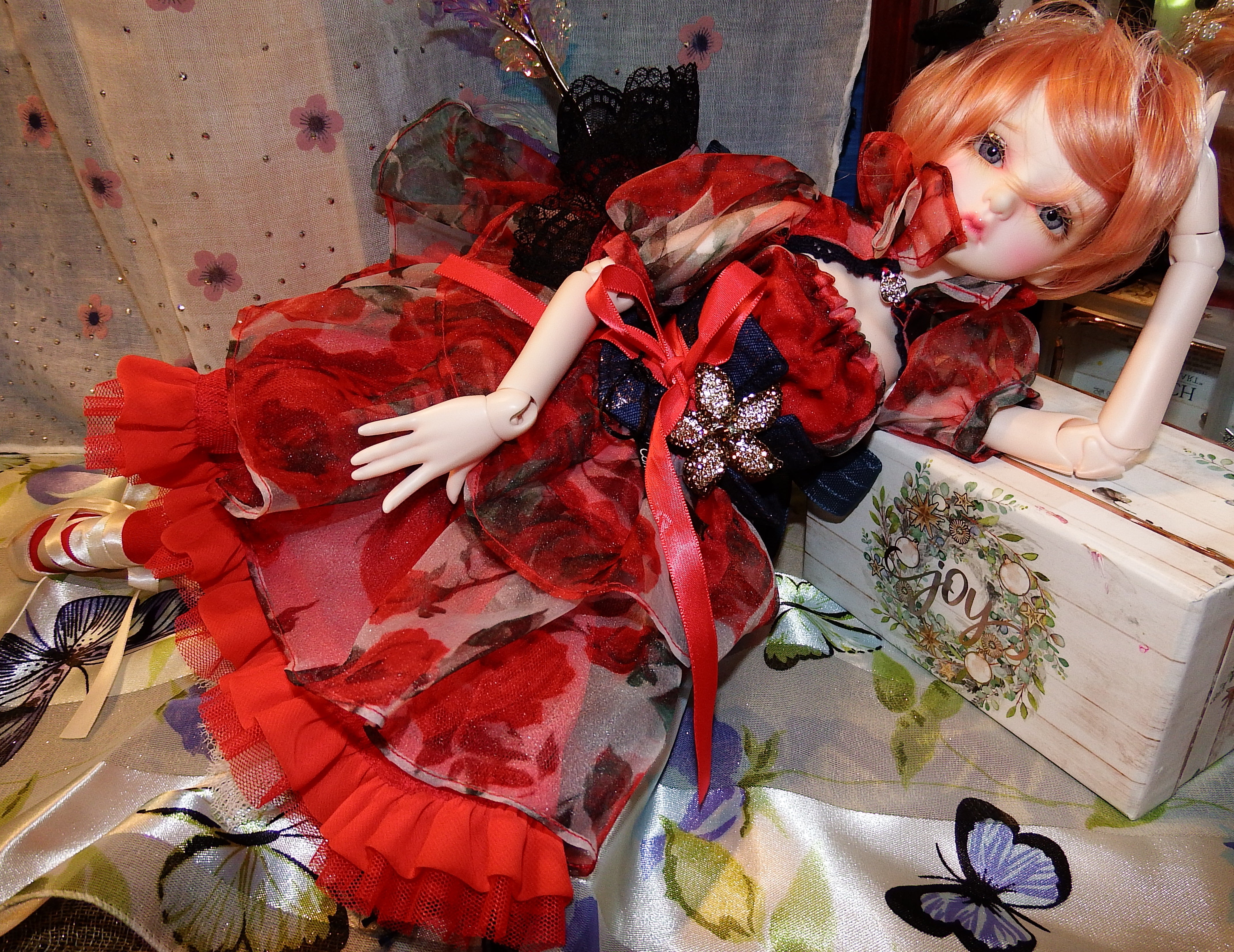 artsy sister, bjd, dollmore