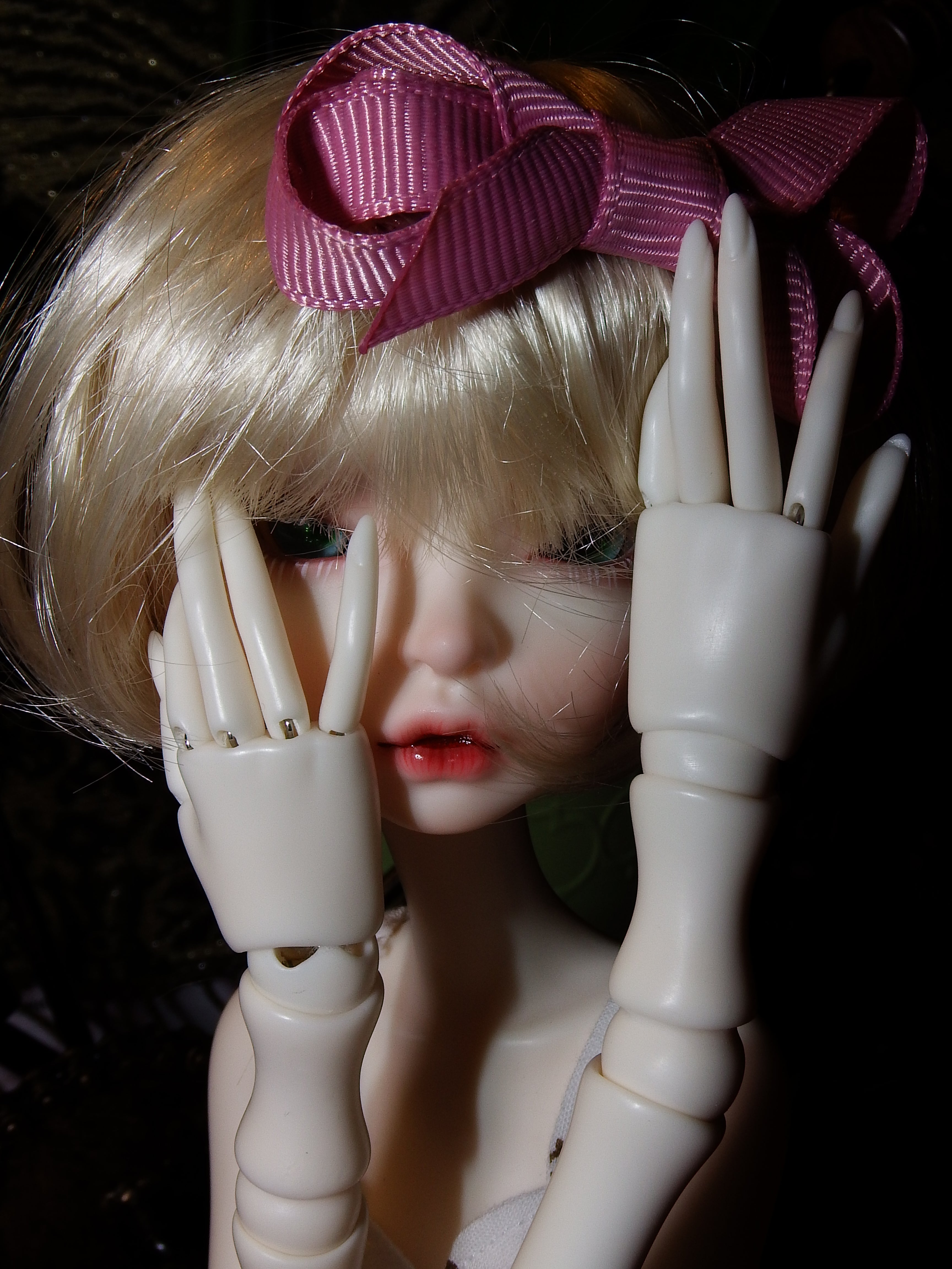 artsy sister, bjd, portrait