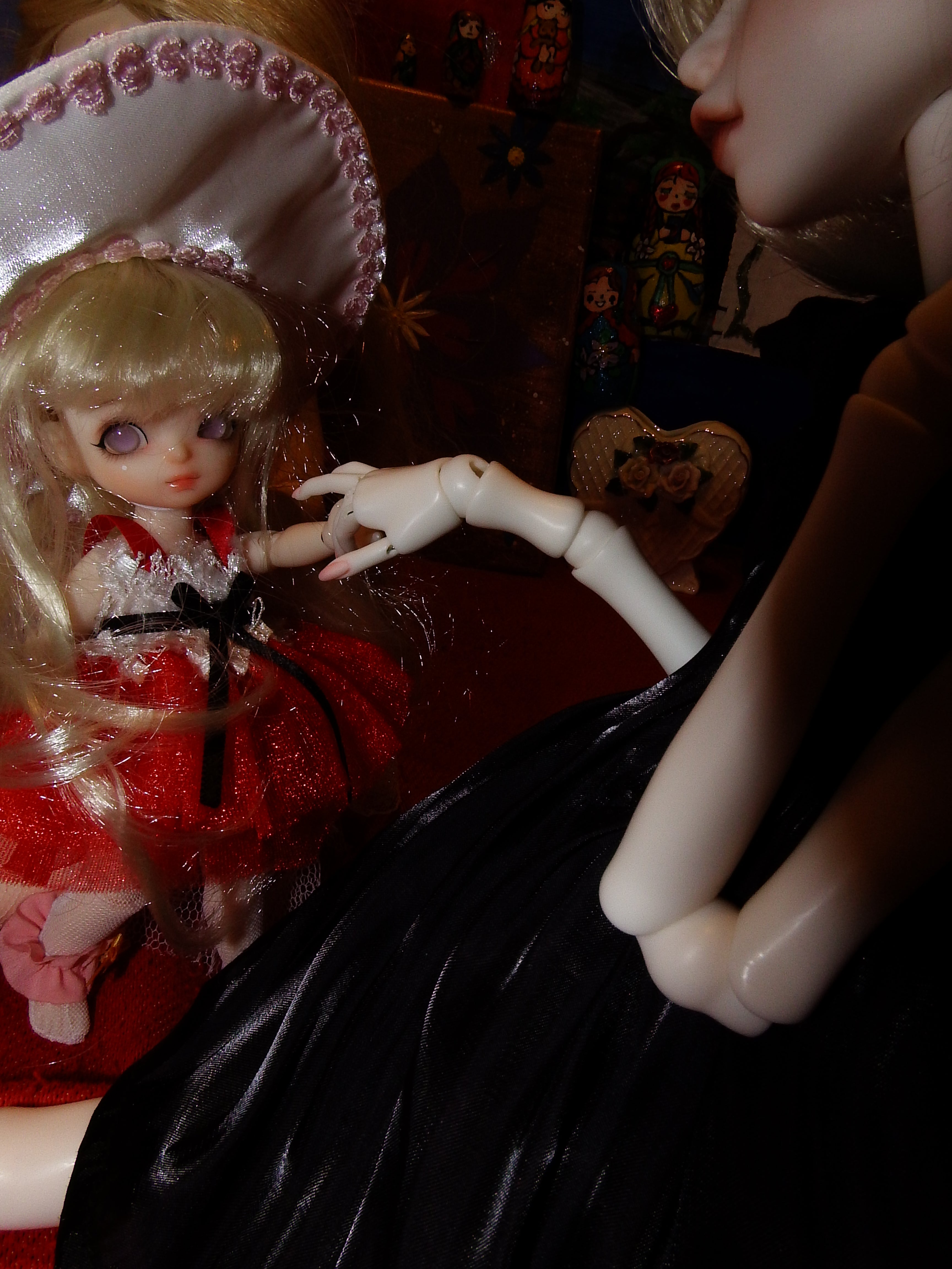 artsy sister, cute dollies, handmade dolls