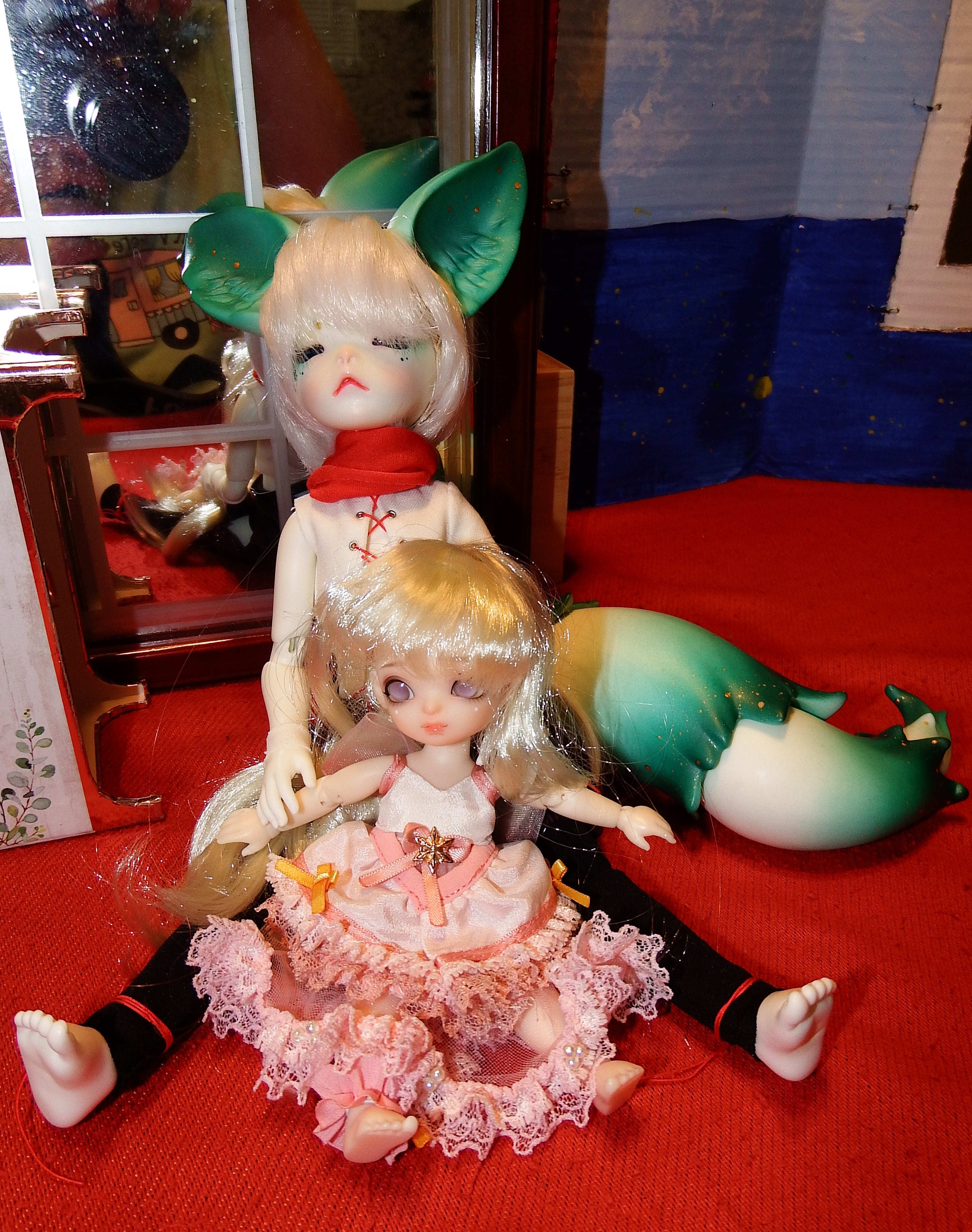 artsy sister, bjd, dolls