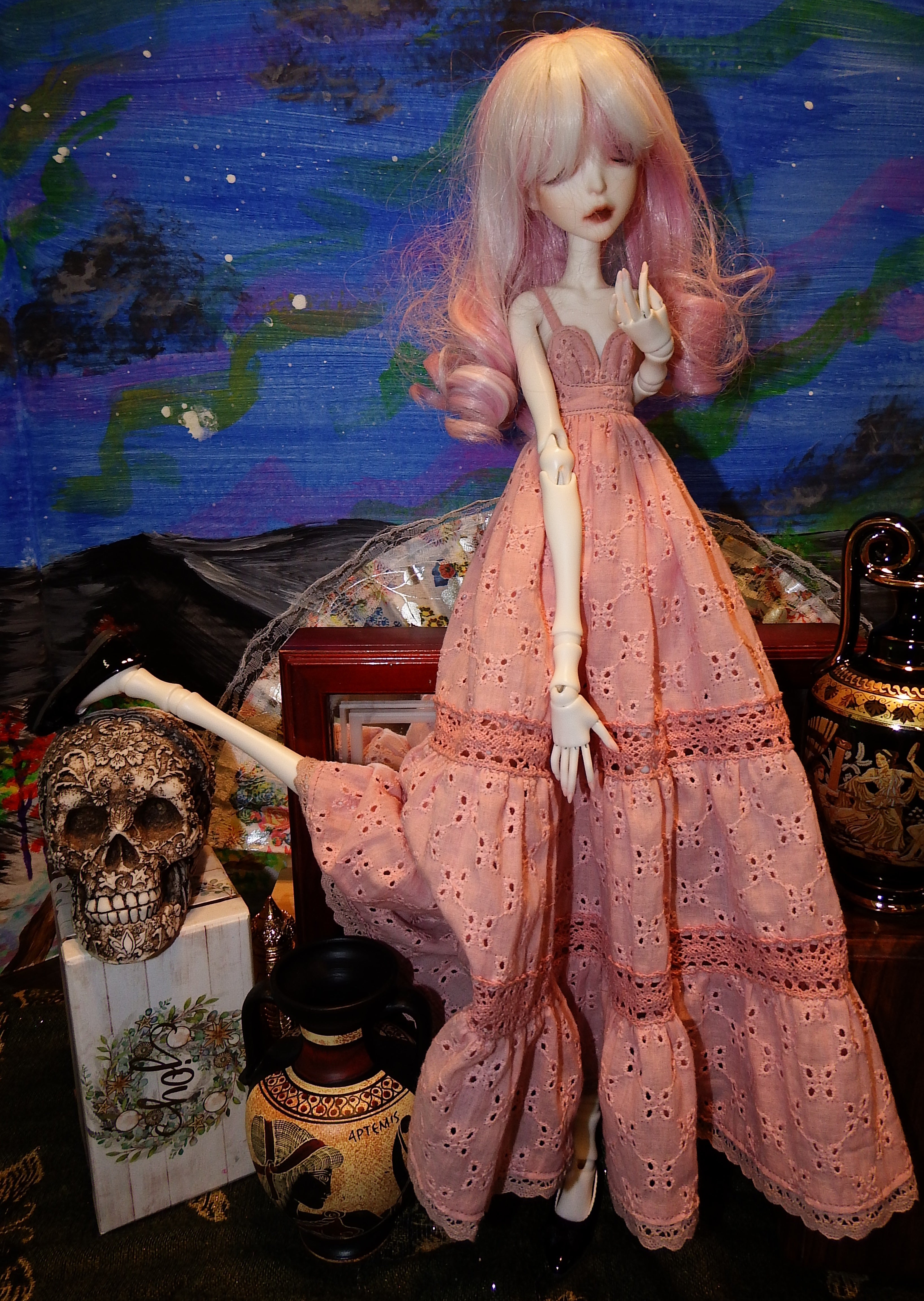 artsy sister, bjd, dolls