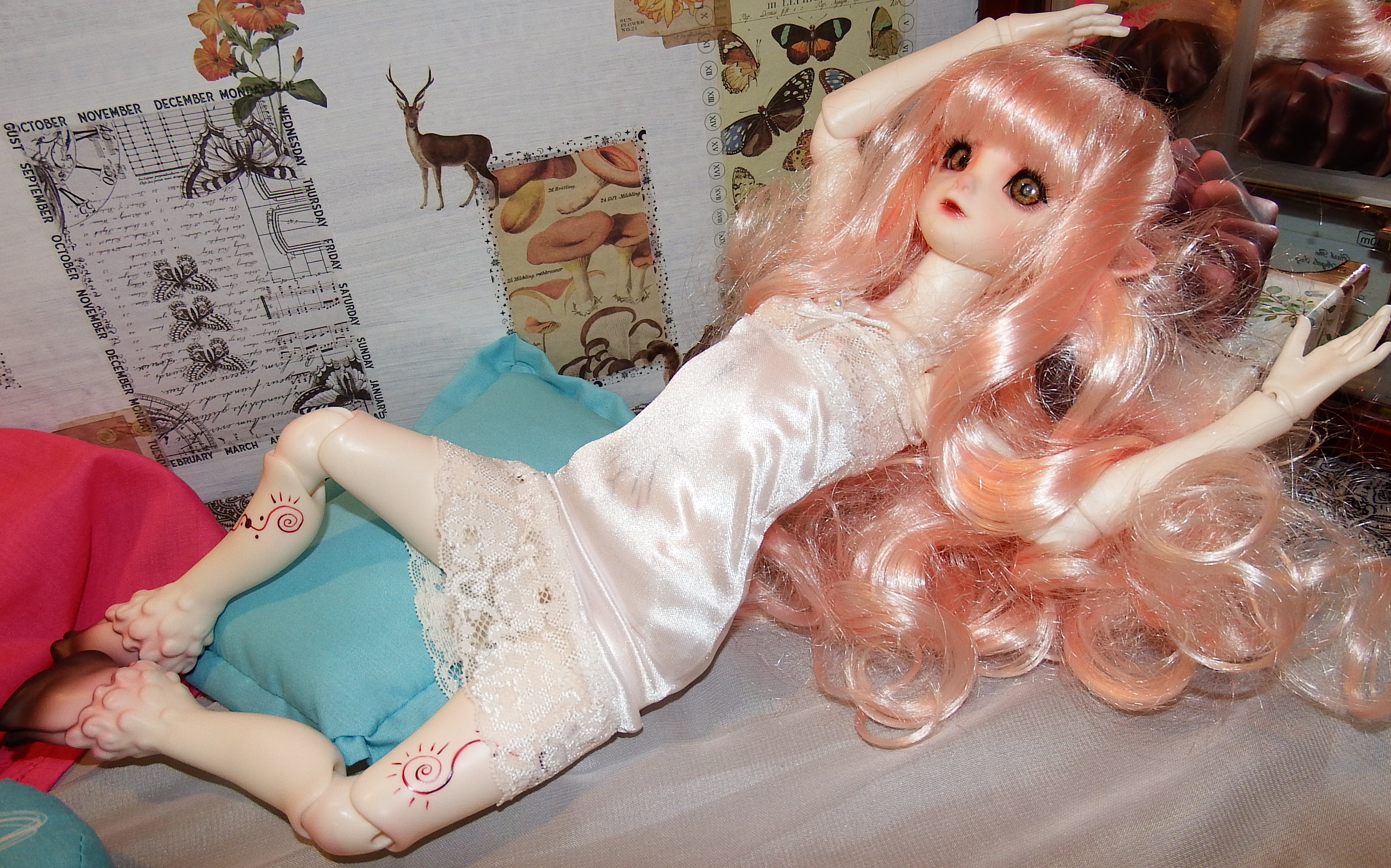 artsy sister, bjd, doll chateau