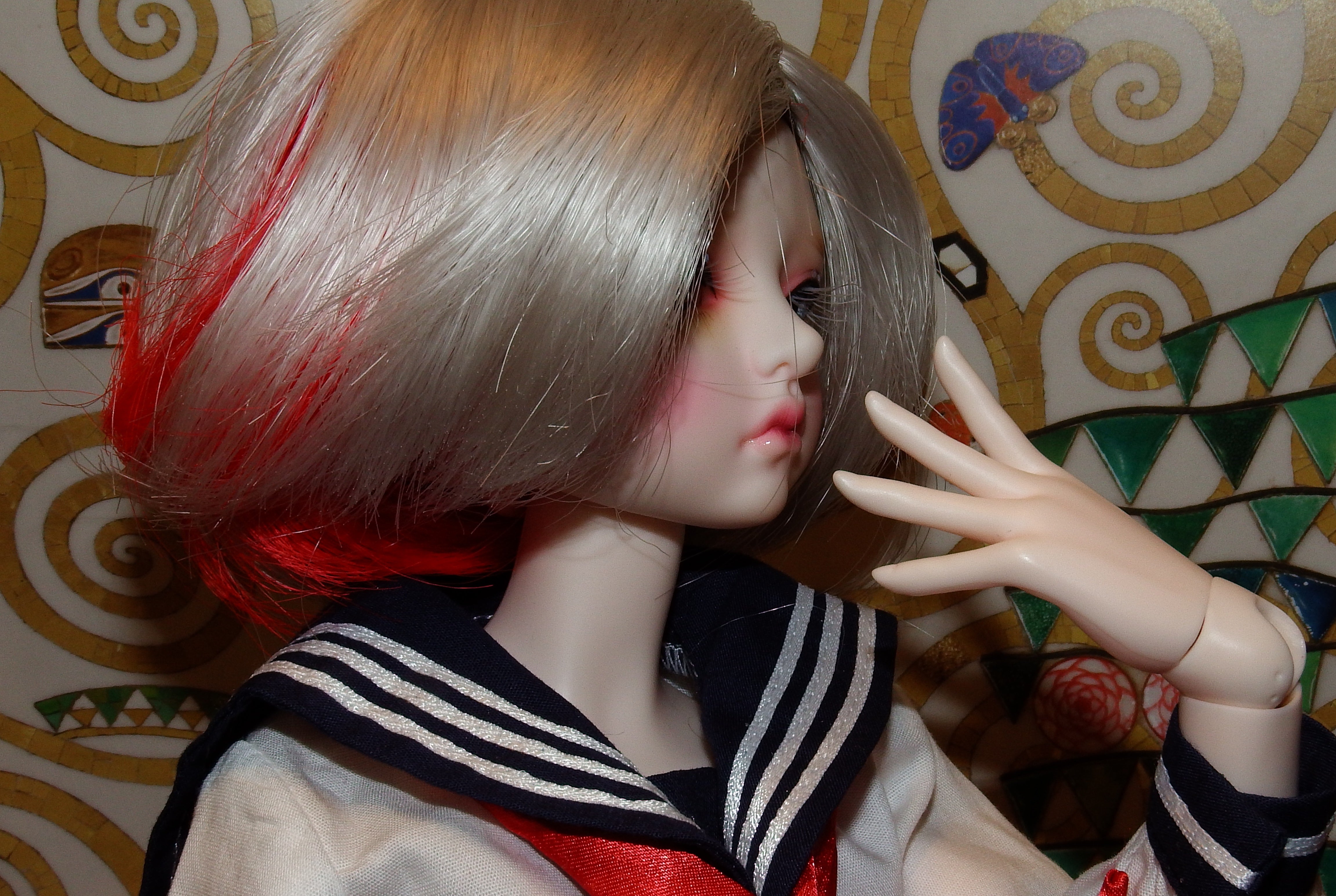 artsy sister, dollmore bjd, dollmore