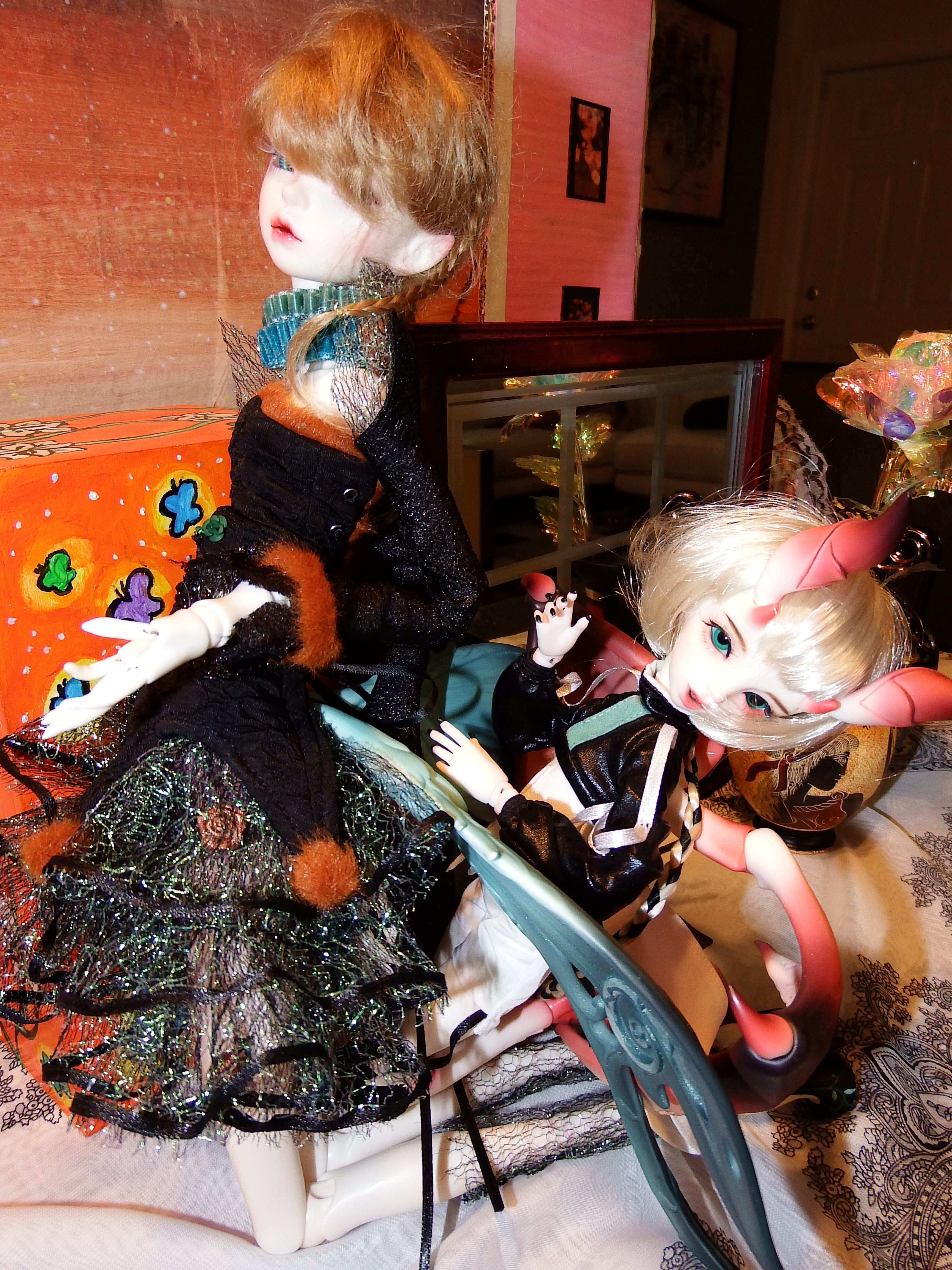 artsy sister, bjd, dolls