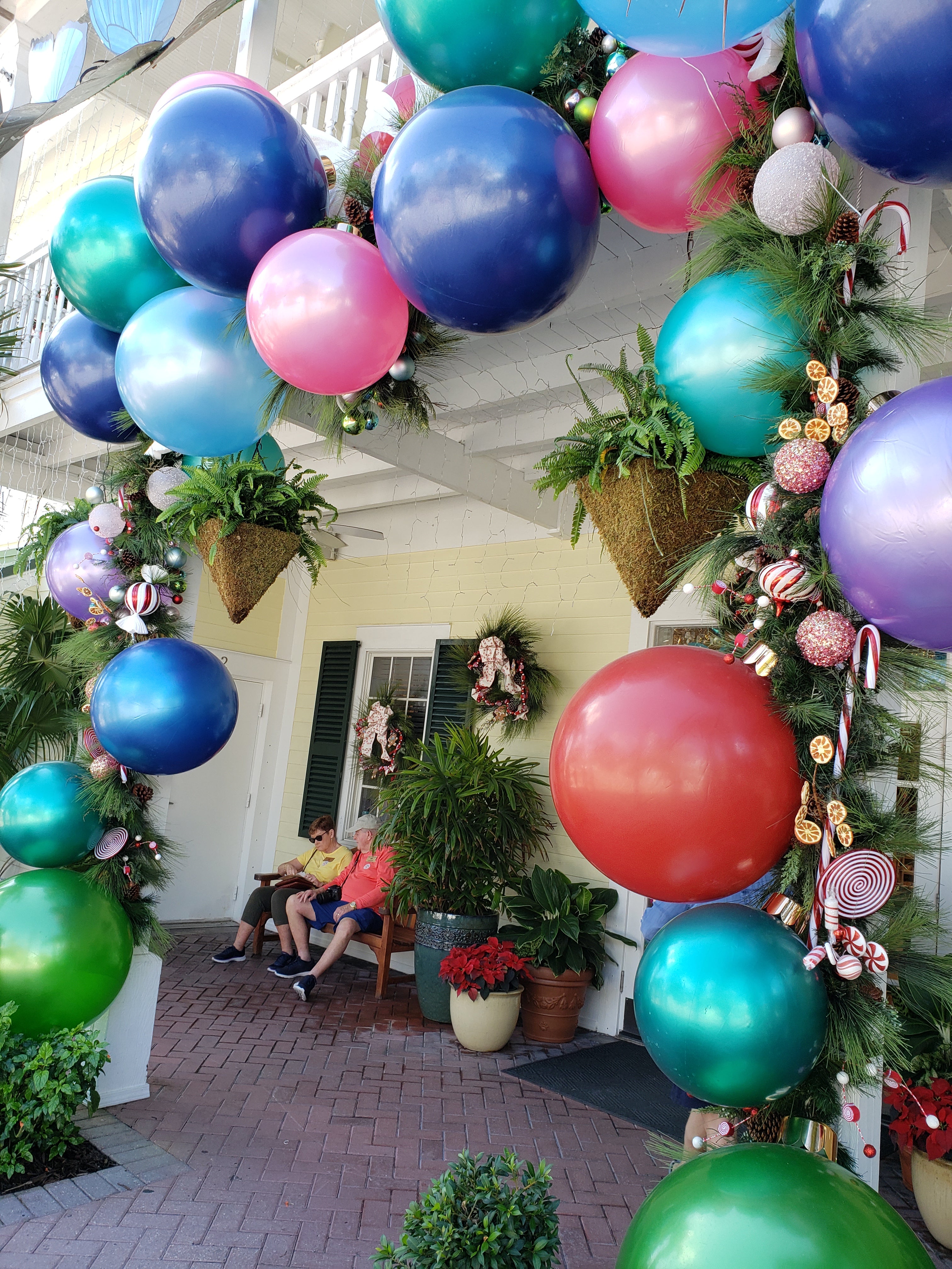 artsy sister, key west butterfly and nature conservatory, xmas