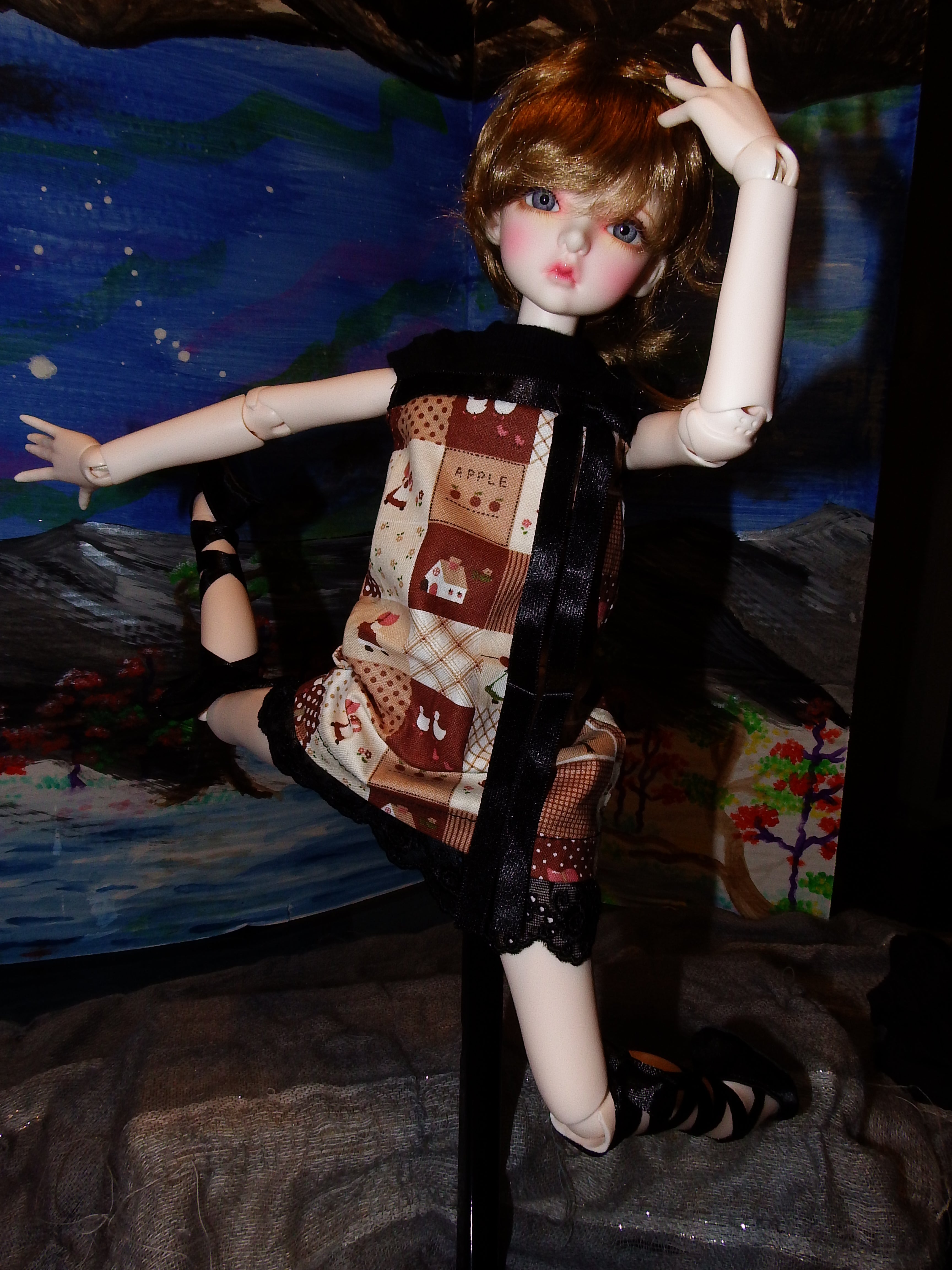 artsy sister, ballerina doll, fashion doll