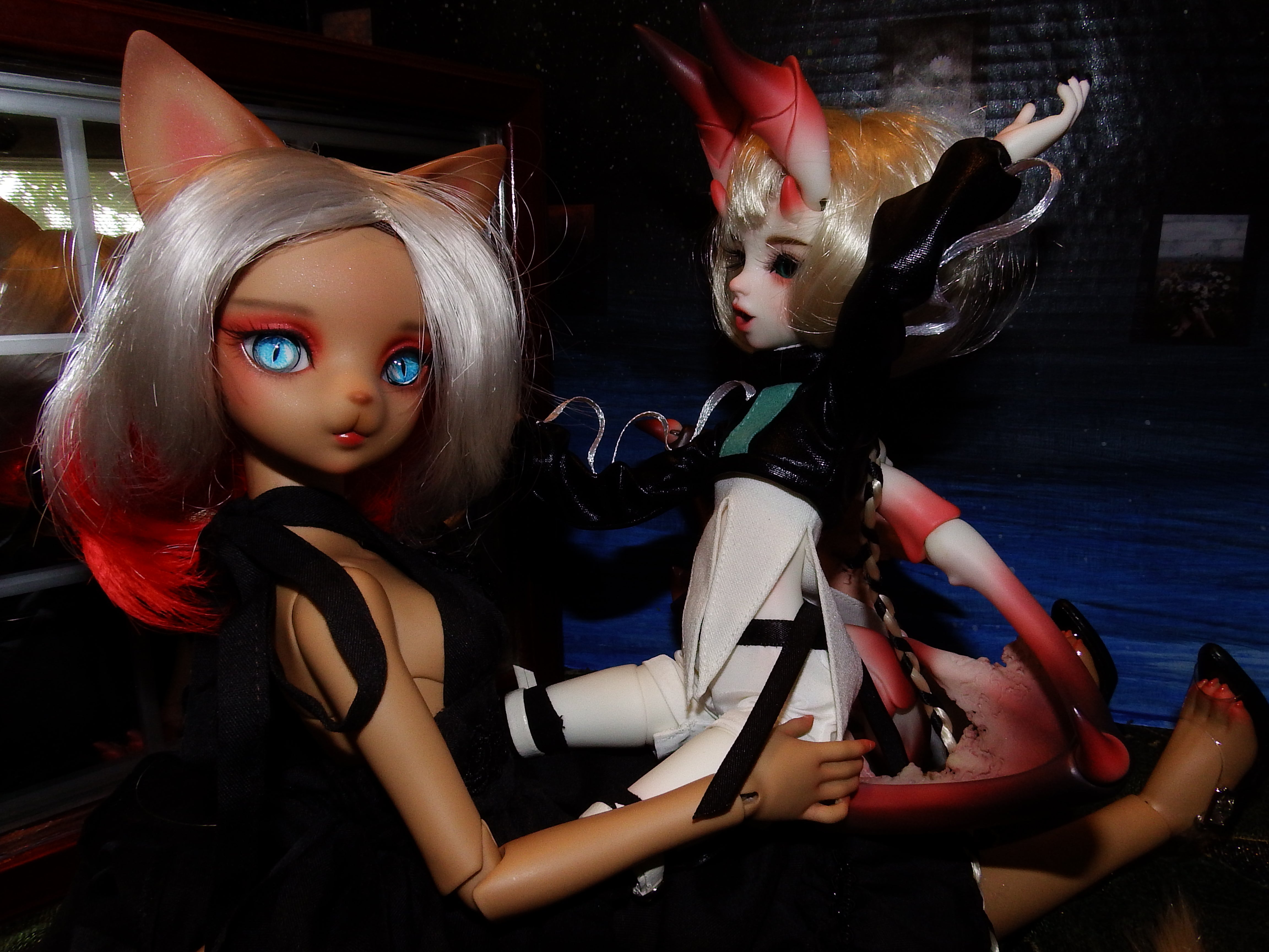 artsy sister, bjd doll, cute doll