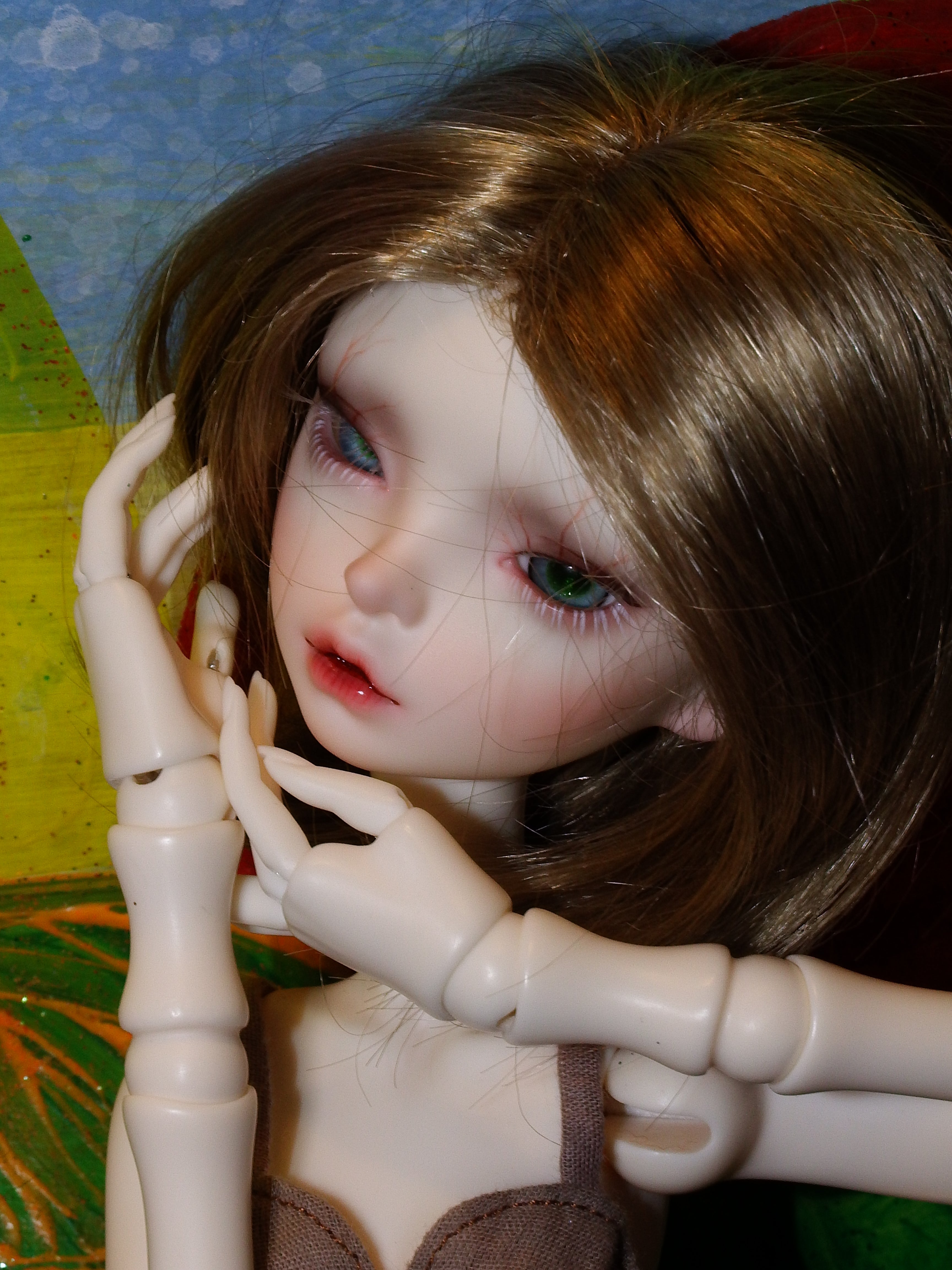 artsy sister, bjd, dolls decor