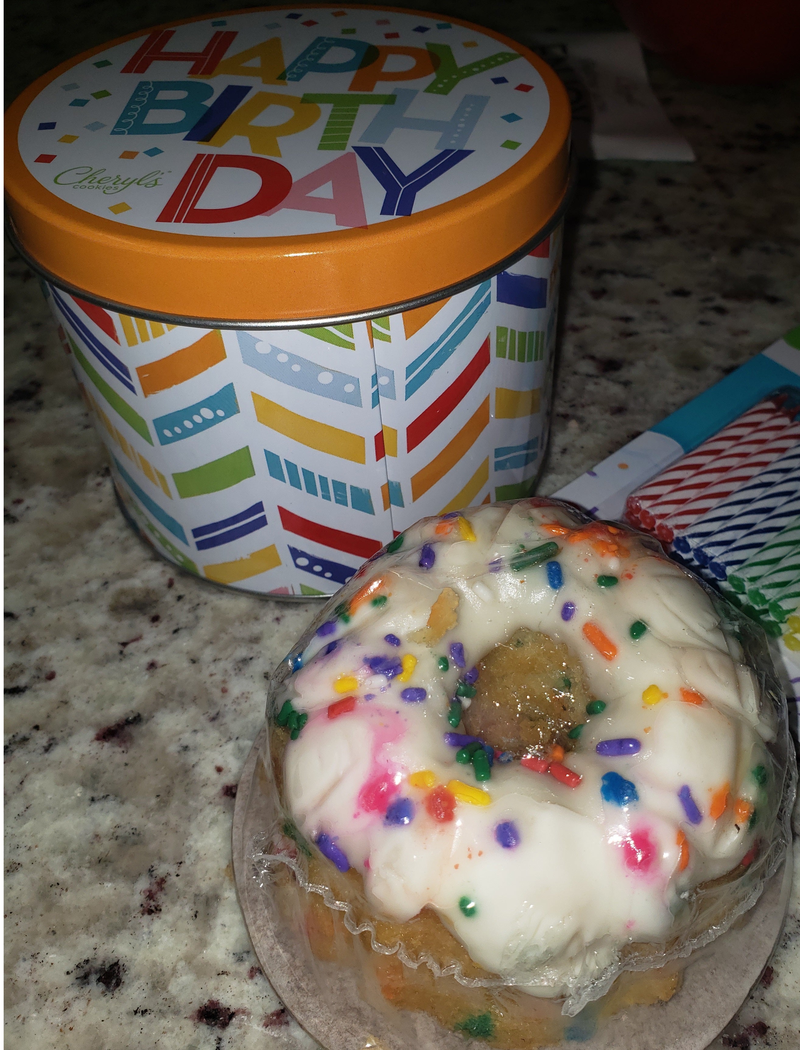 artsy sister, birthday cake, cheryl's cookies