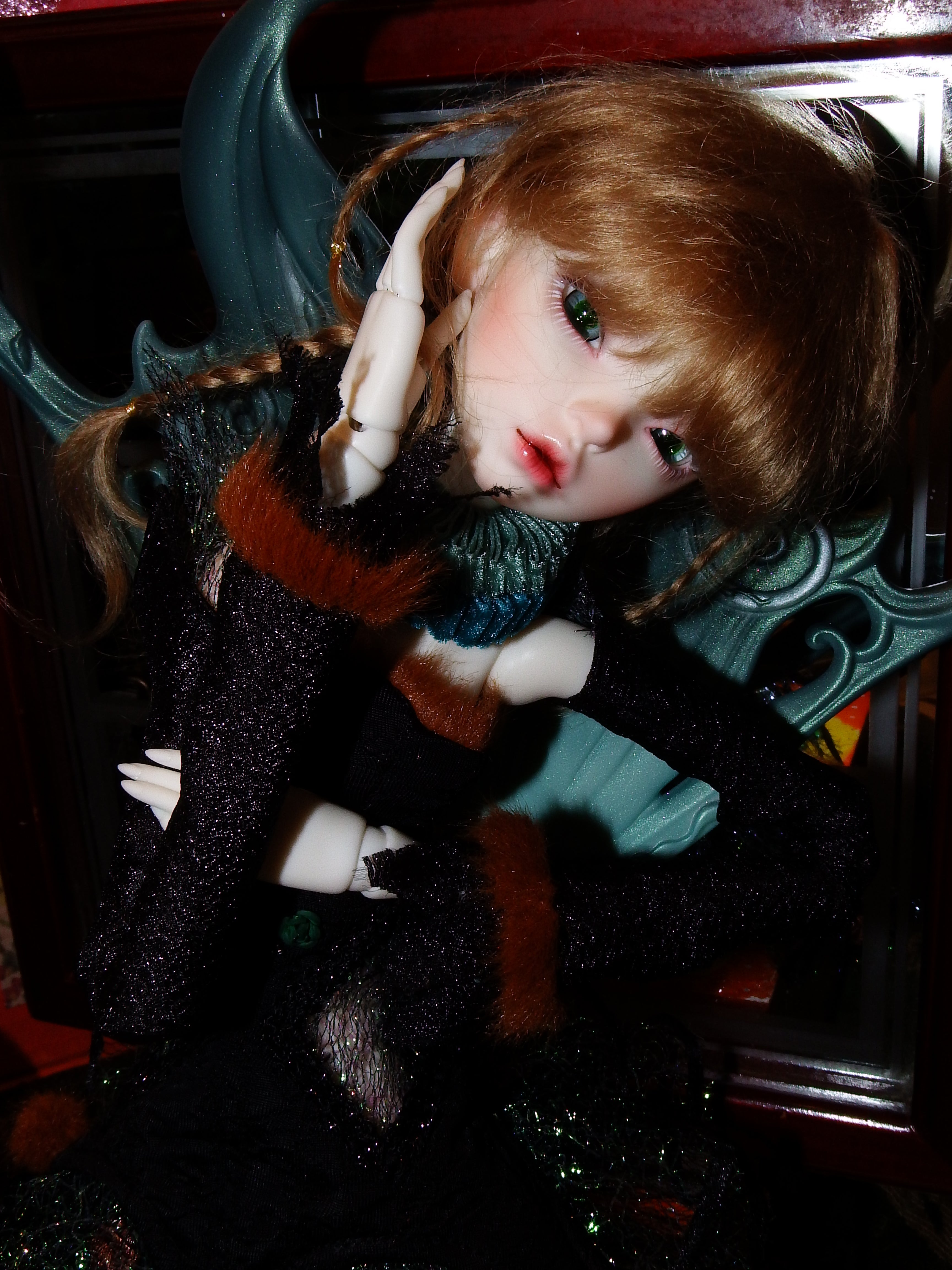 artsy sister, doll chateau, handmade doll