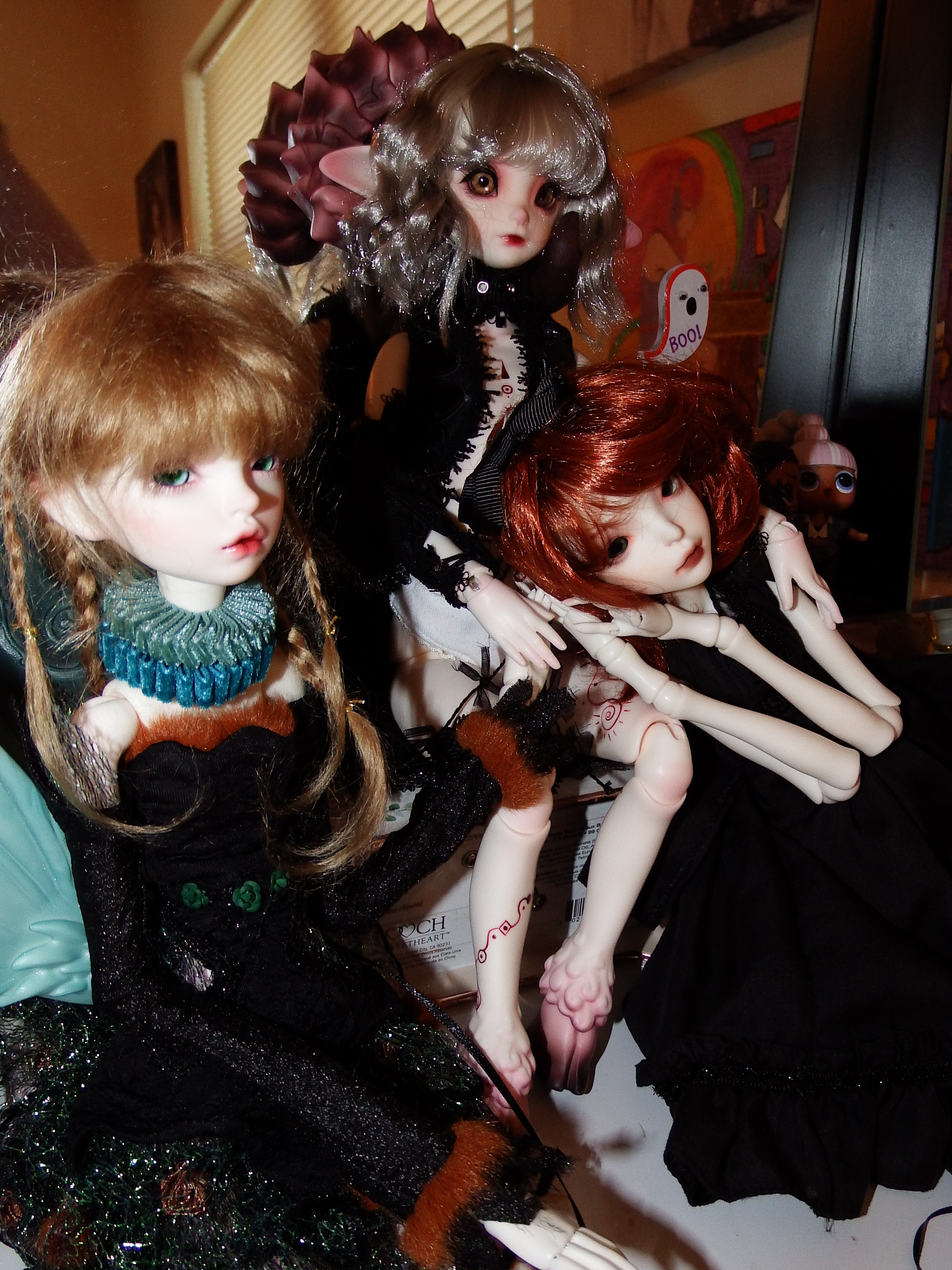 artsy sister, doll chateau, handmade dolls