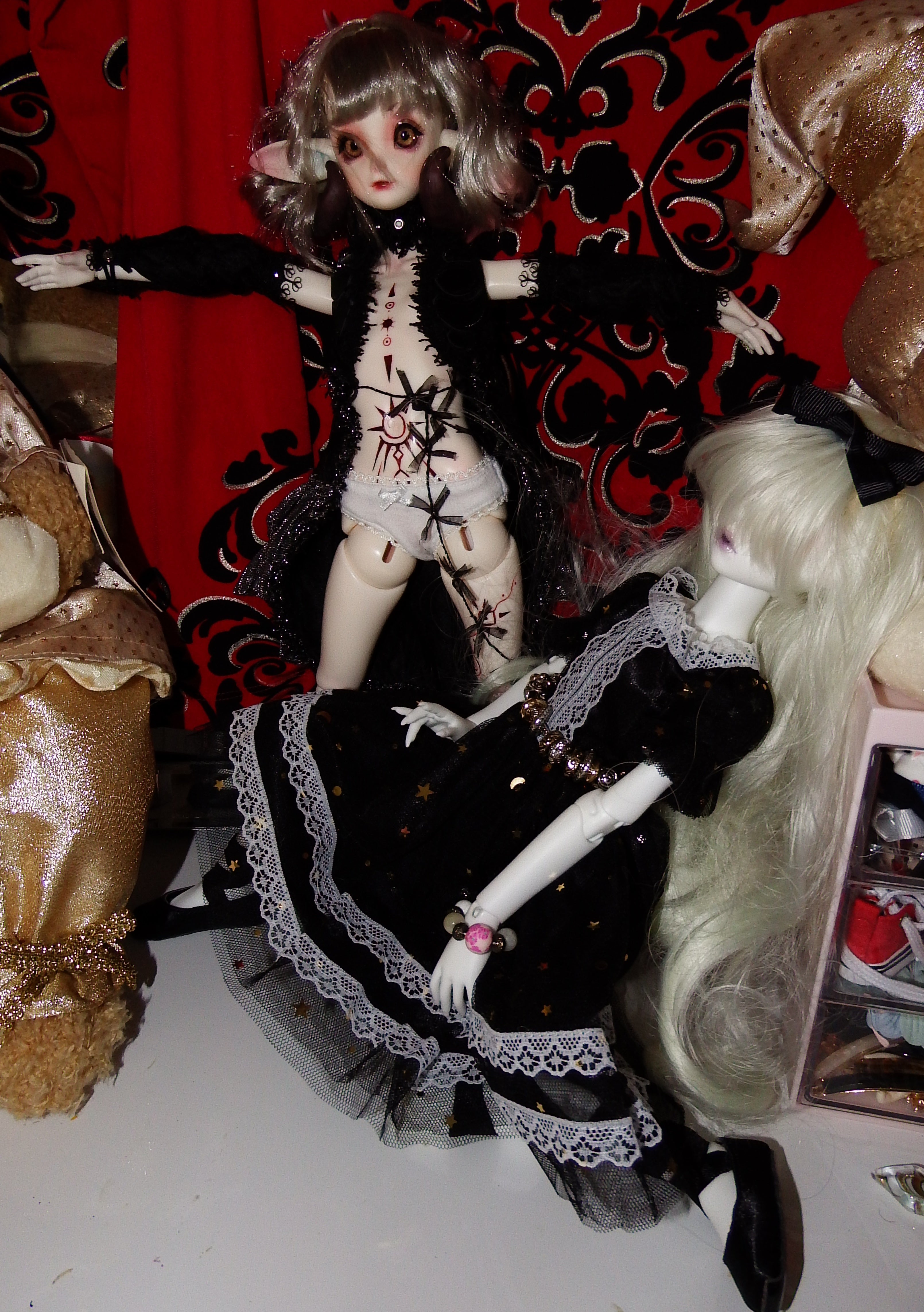 artsy sister, bjd, doll chateau