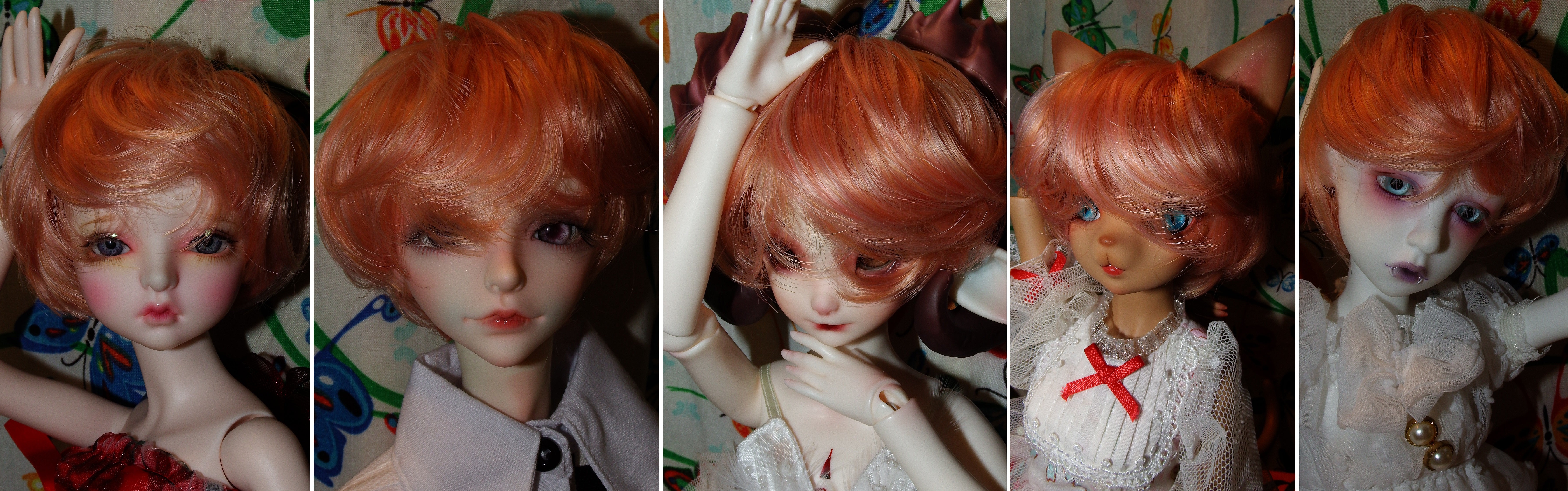 artsy sister, dollmore wig, bjd