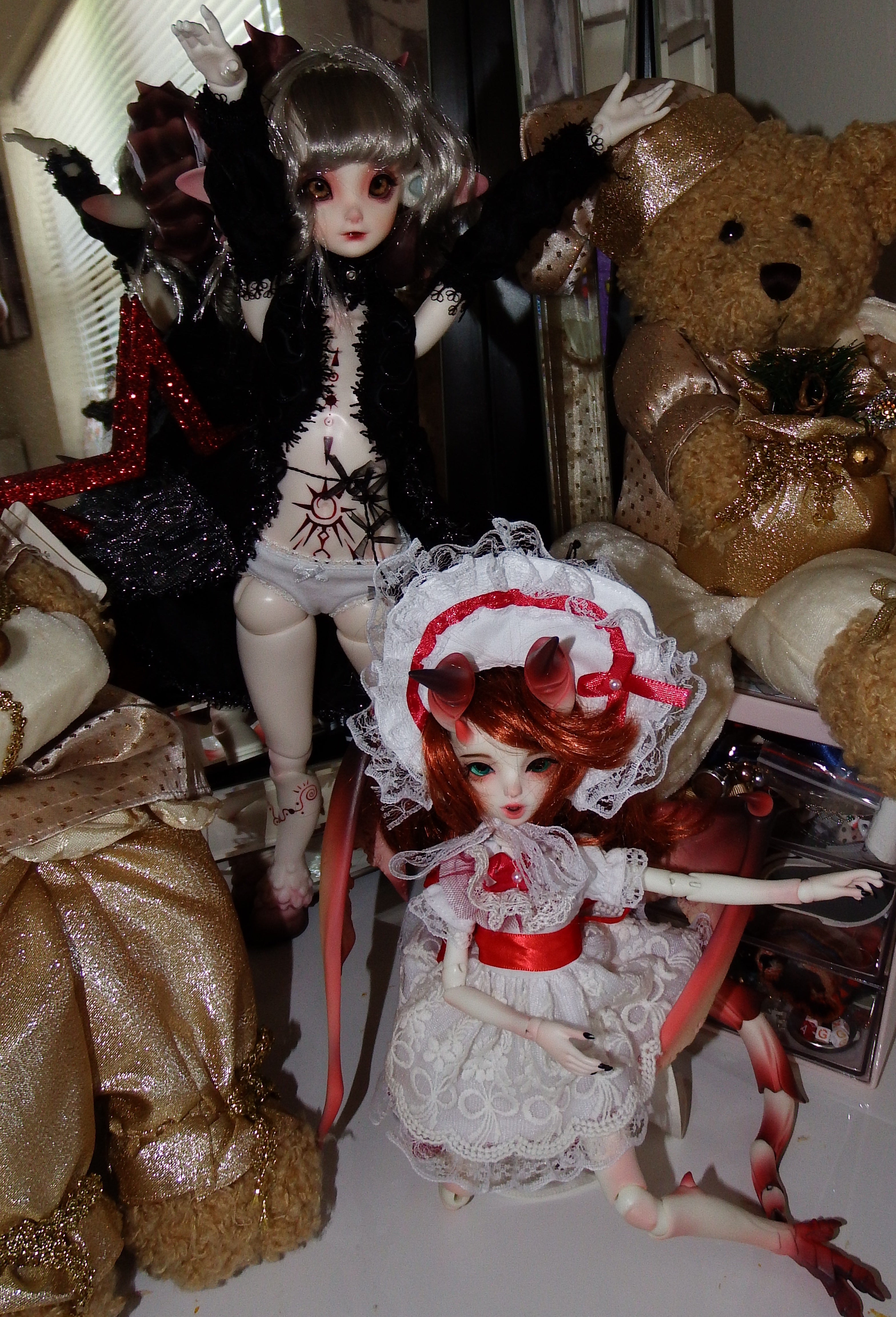 artsy sister, bjd, dream valley