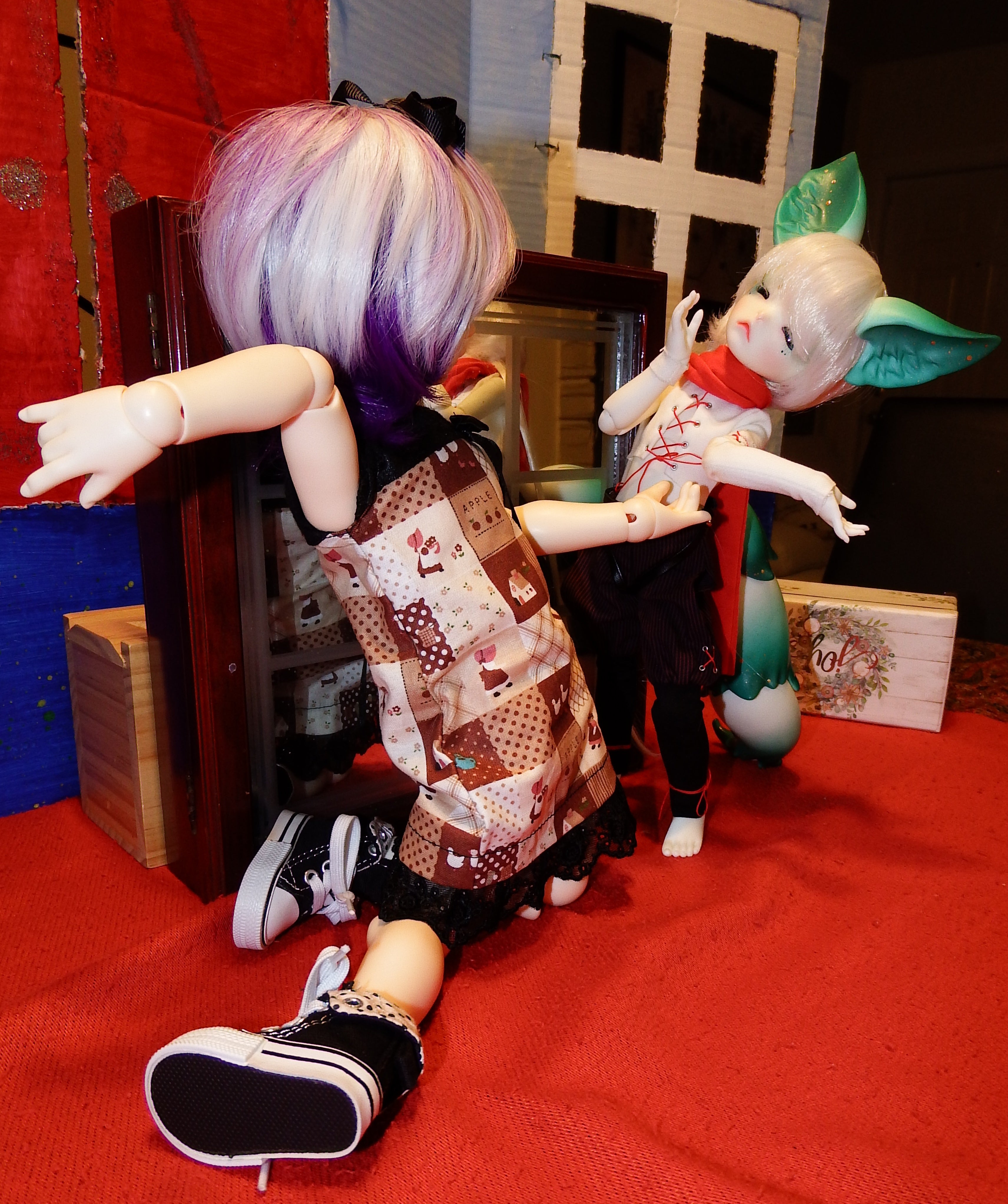 artsy sister, fashion bjd, bjd dolls