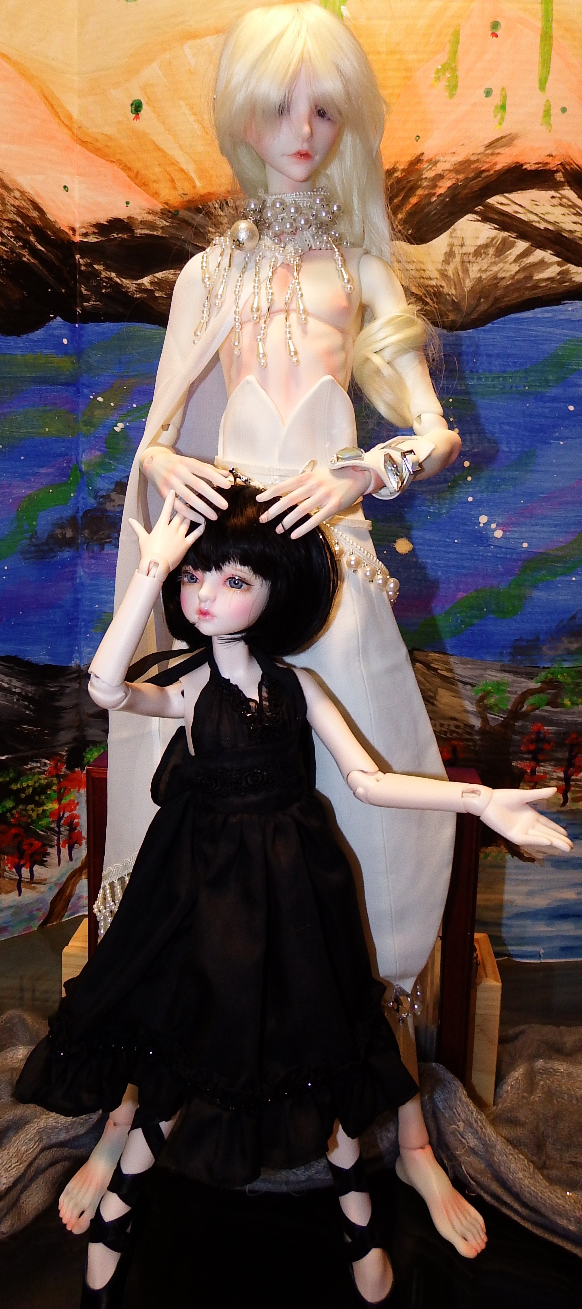 artsy sister, dollmore bjd, fashion dolls