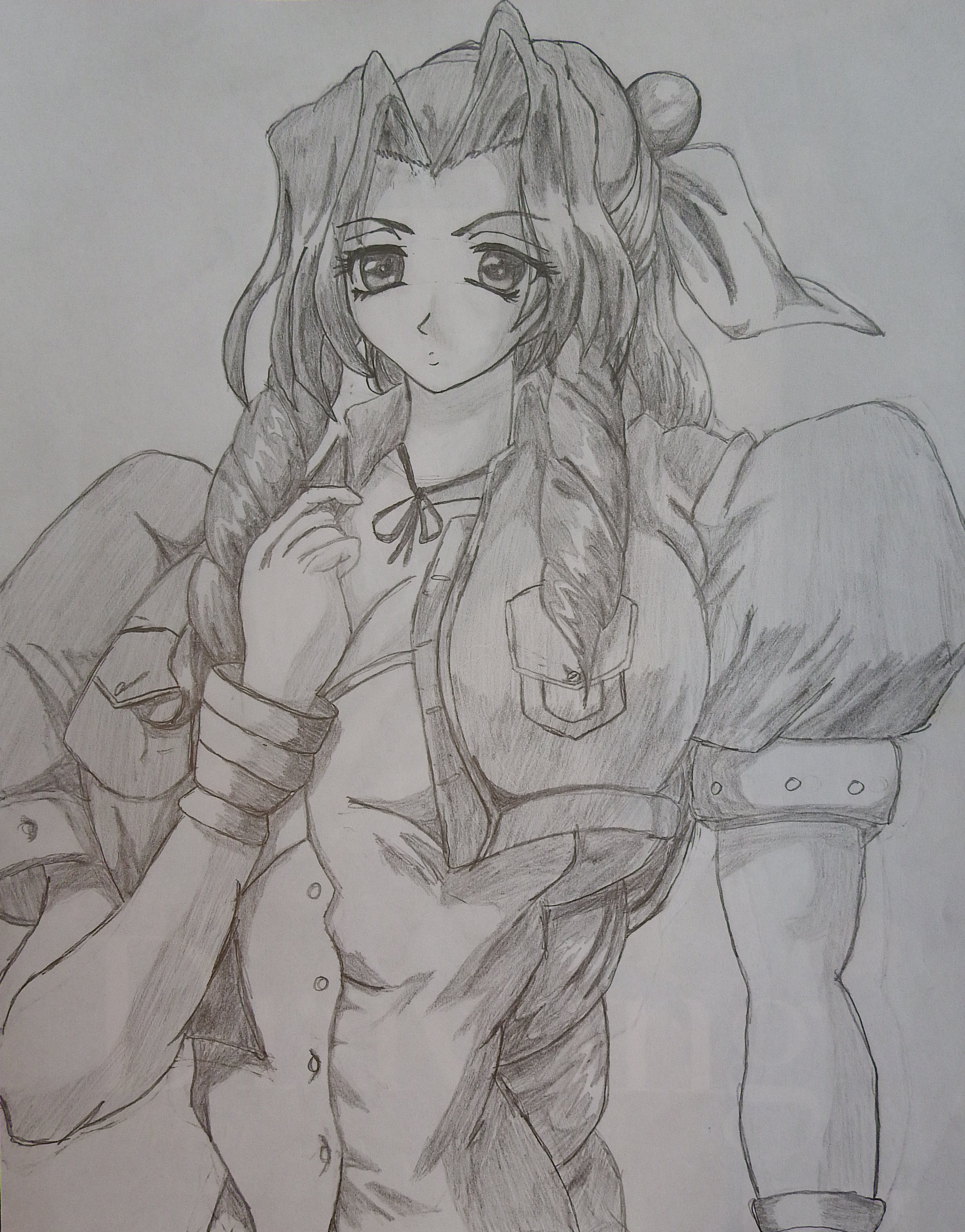 artsy sister, final fantasy 7, aeris