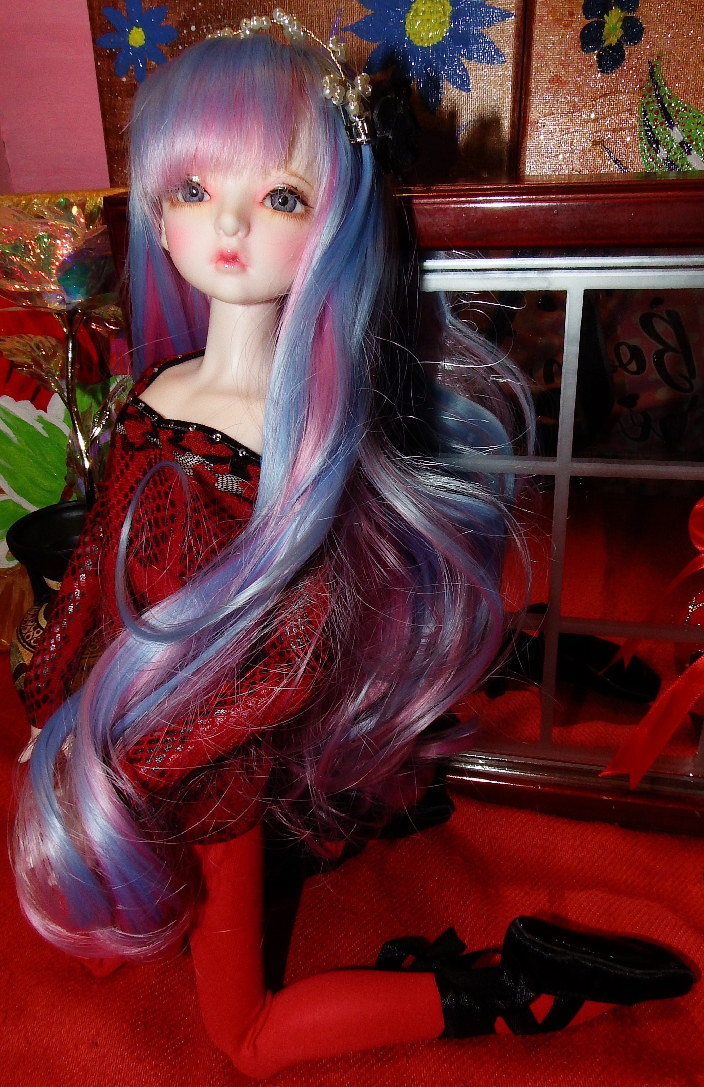 artsy sister, bjd, nice