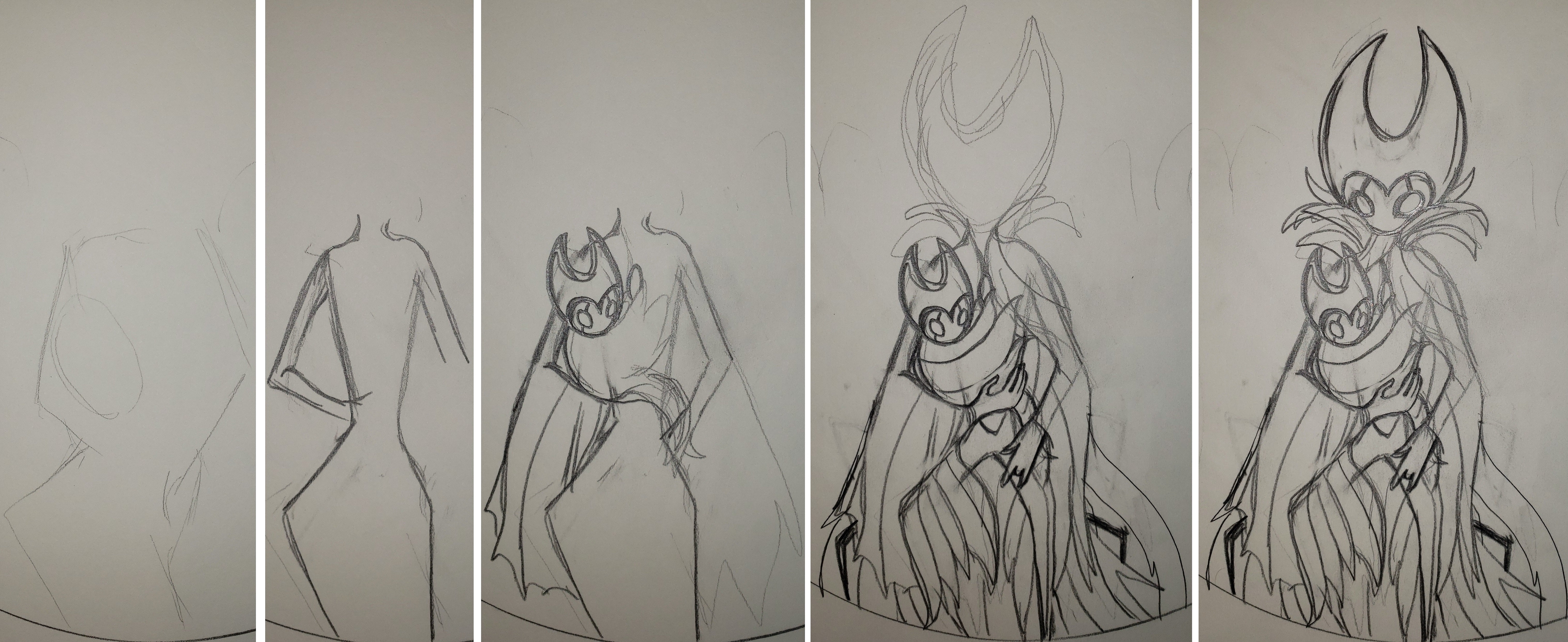 artsy sister, hollow knight parody, hollow knight master grimm