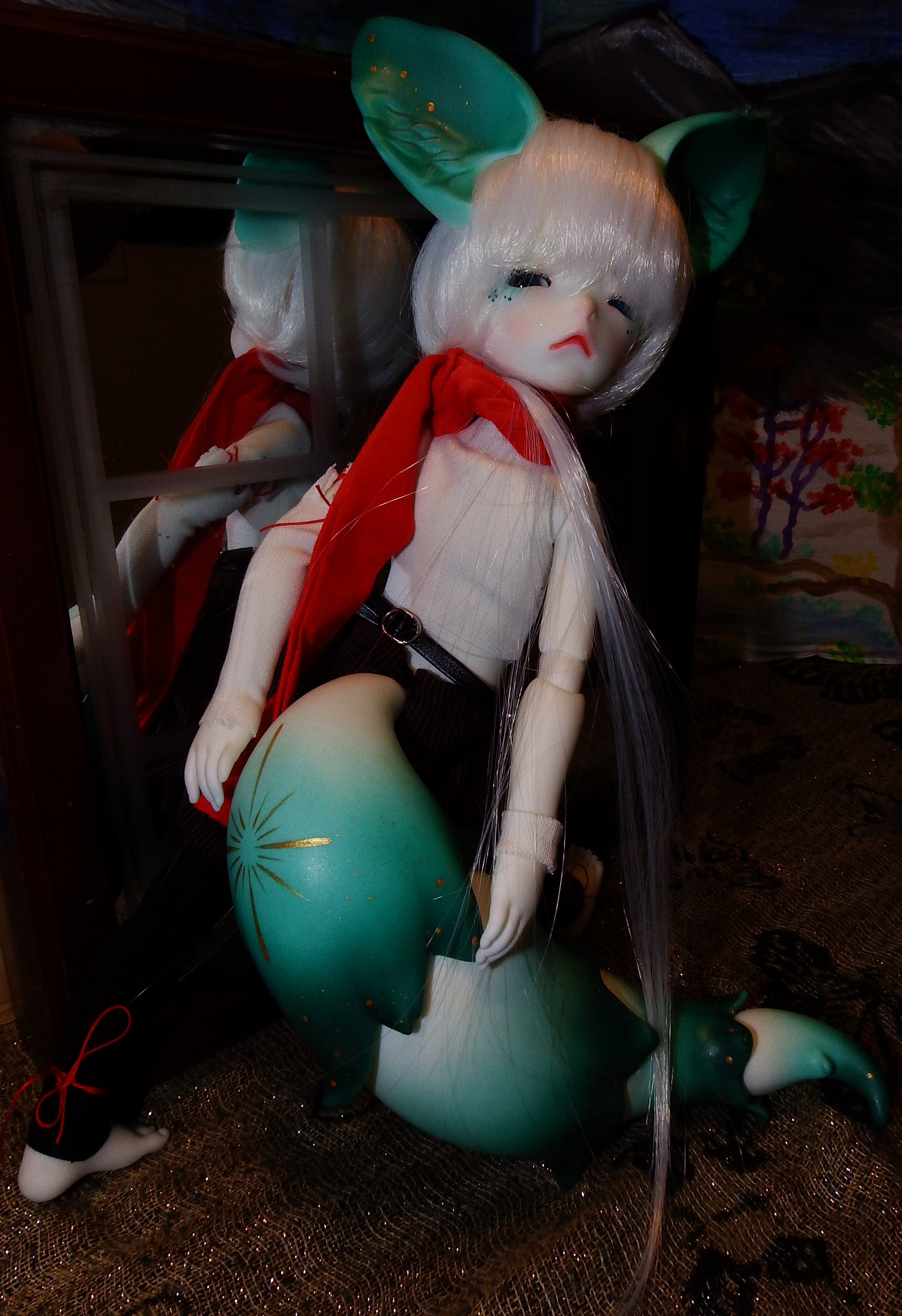 artsy sister, bjd doll, kawaii doll