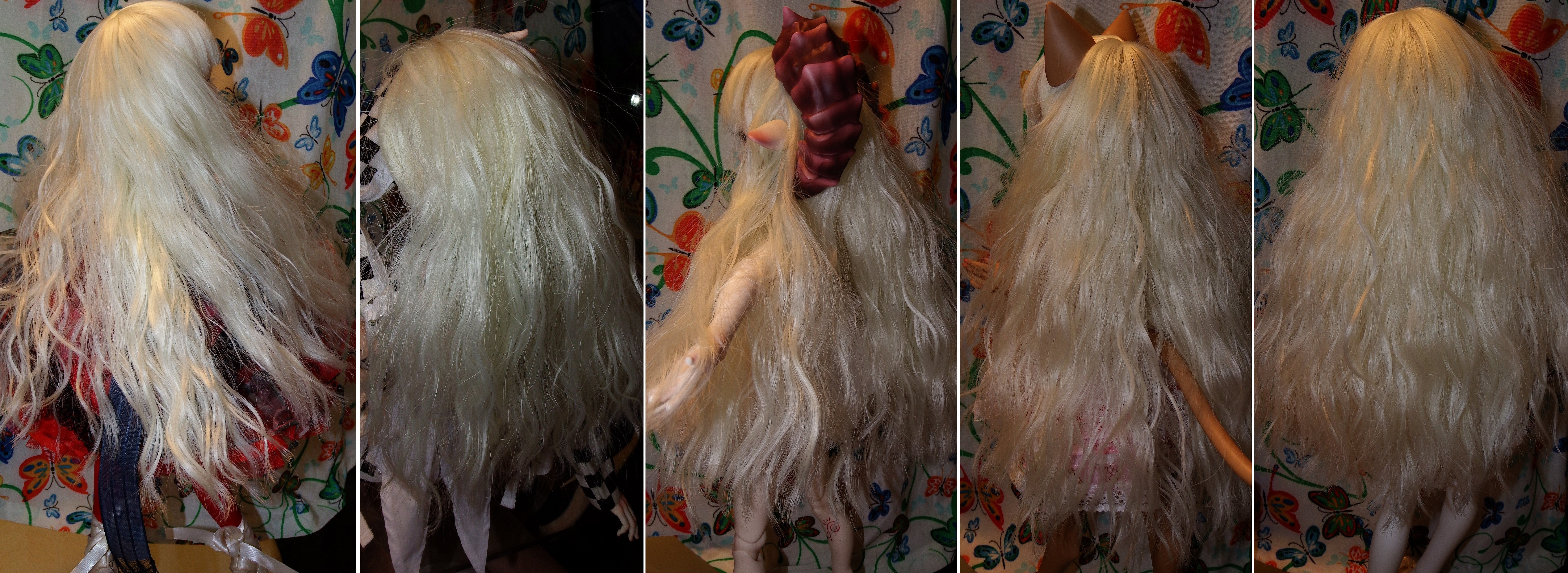 artsy sister, bjd wigs, dollmore