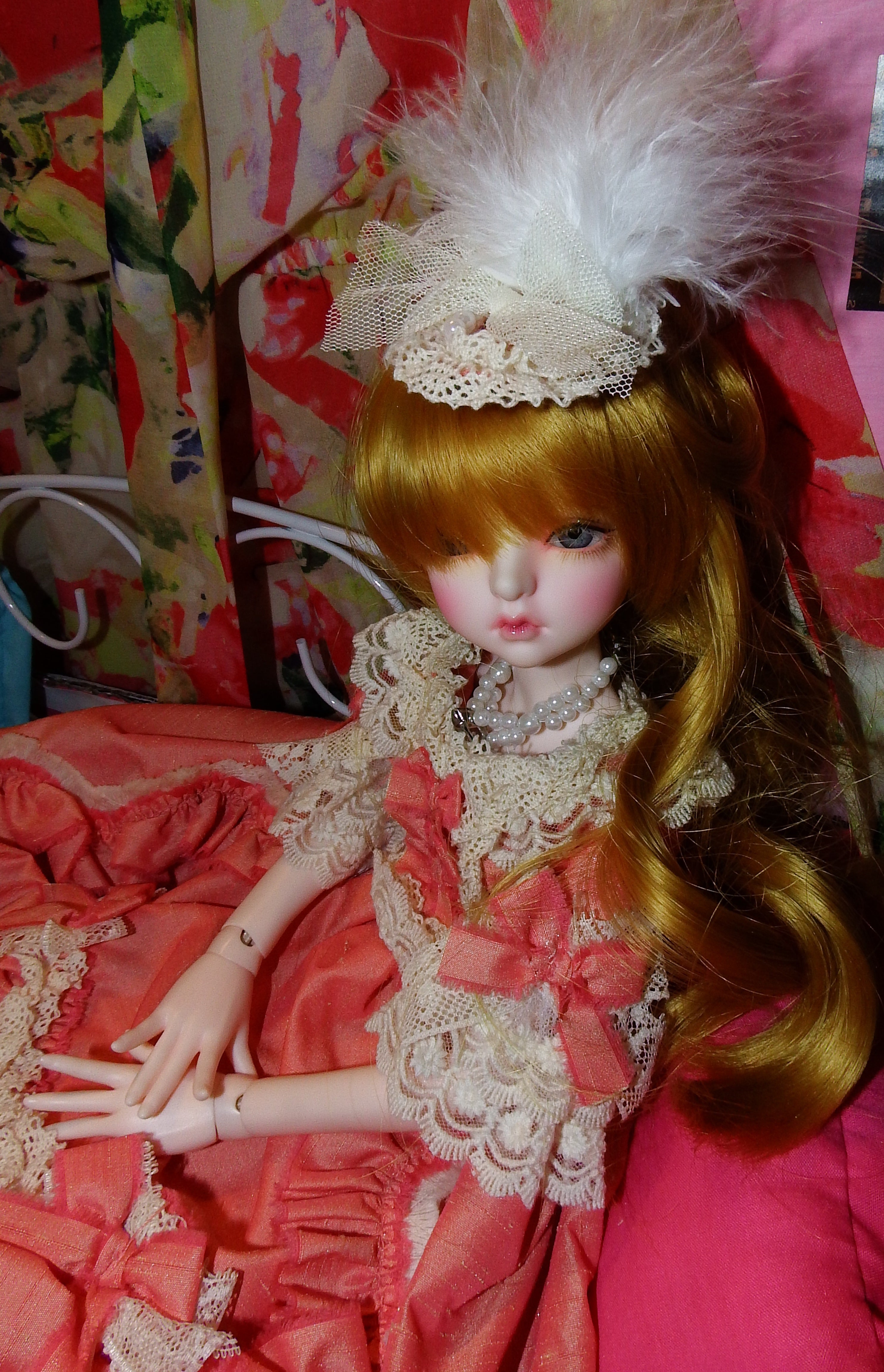 artsy sister, bjd doll, princess doll