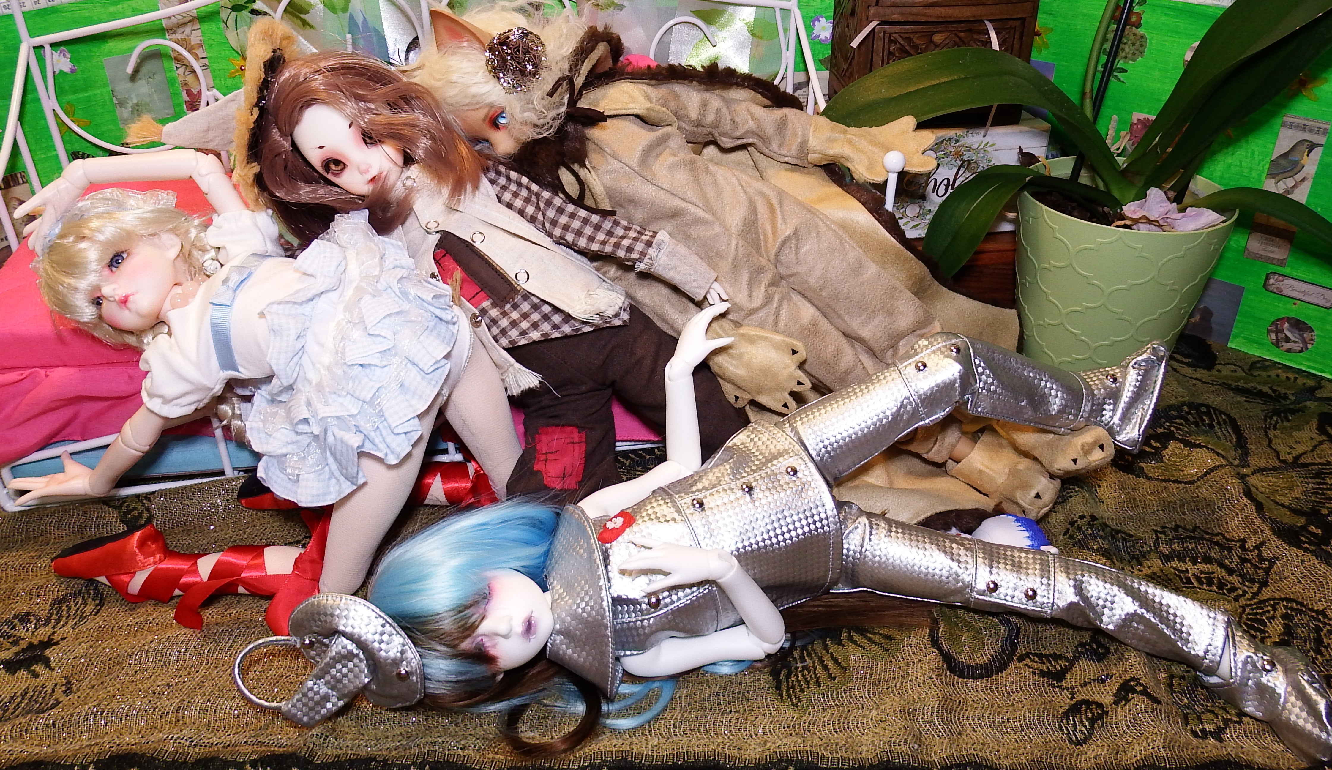 artsy sister, bjd, dolls