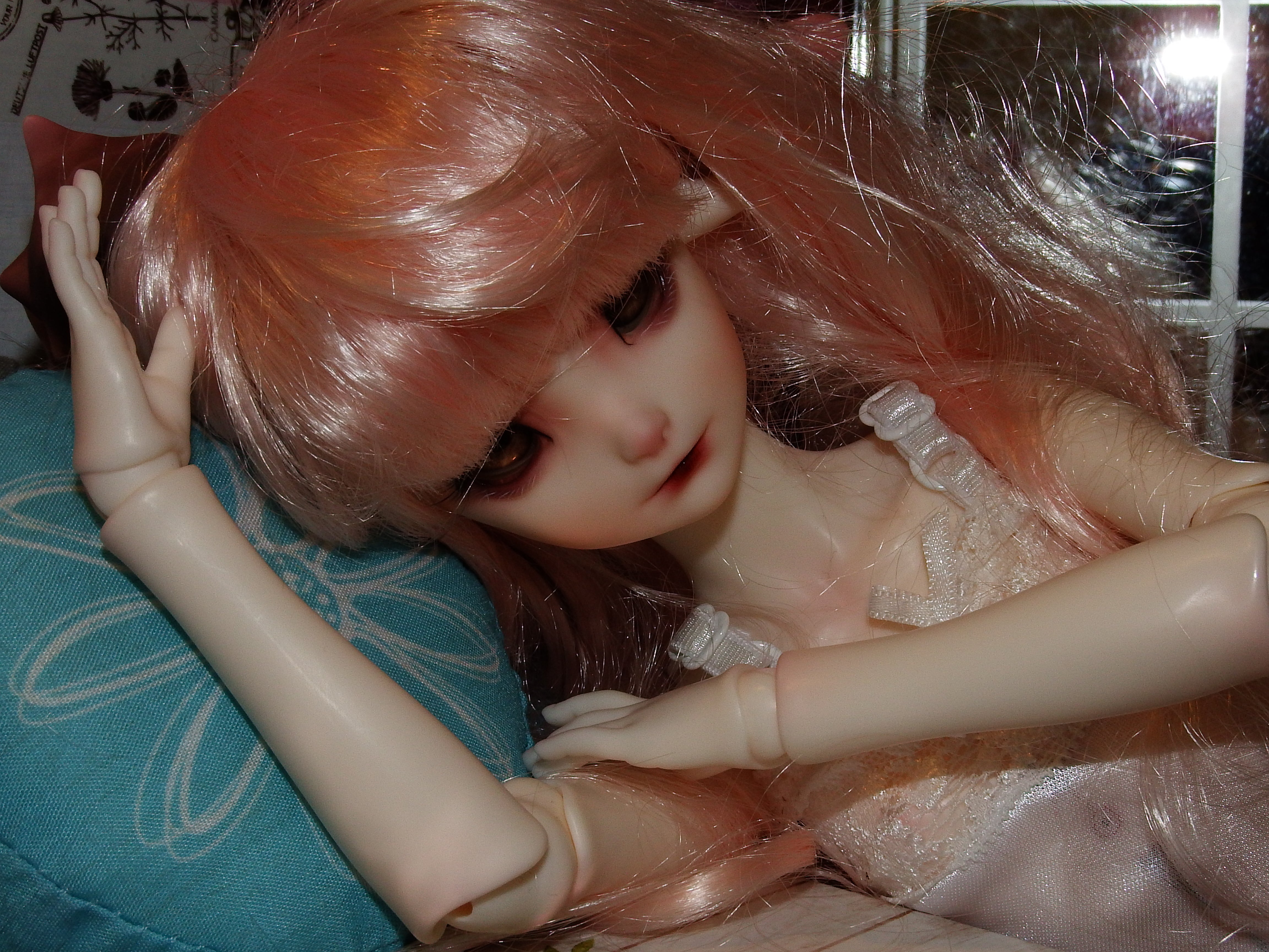 artsy sister, bjd, photoshoot