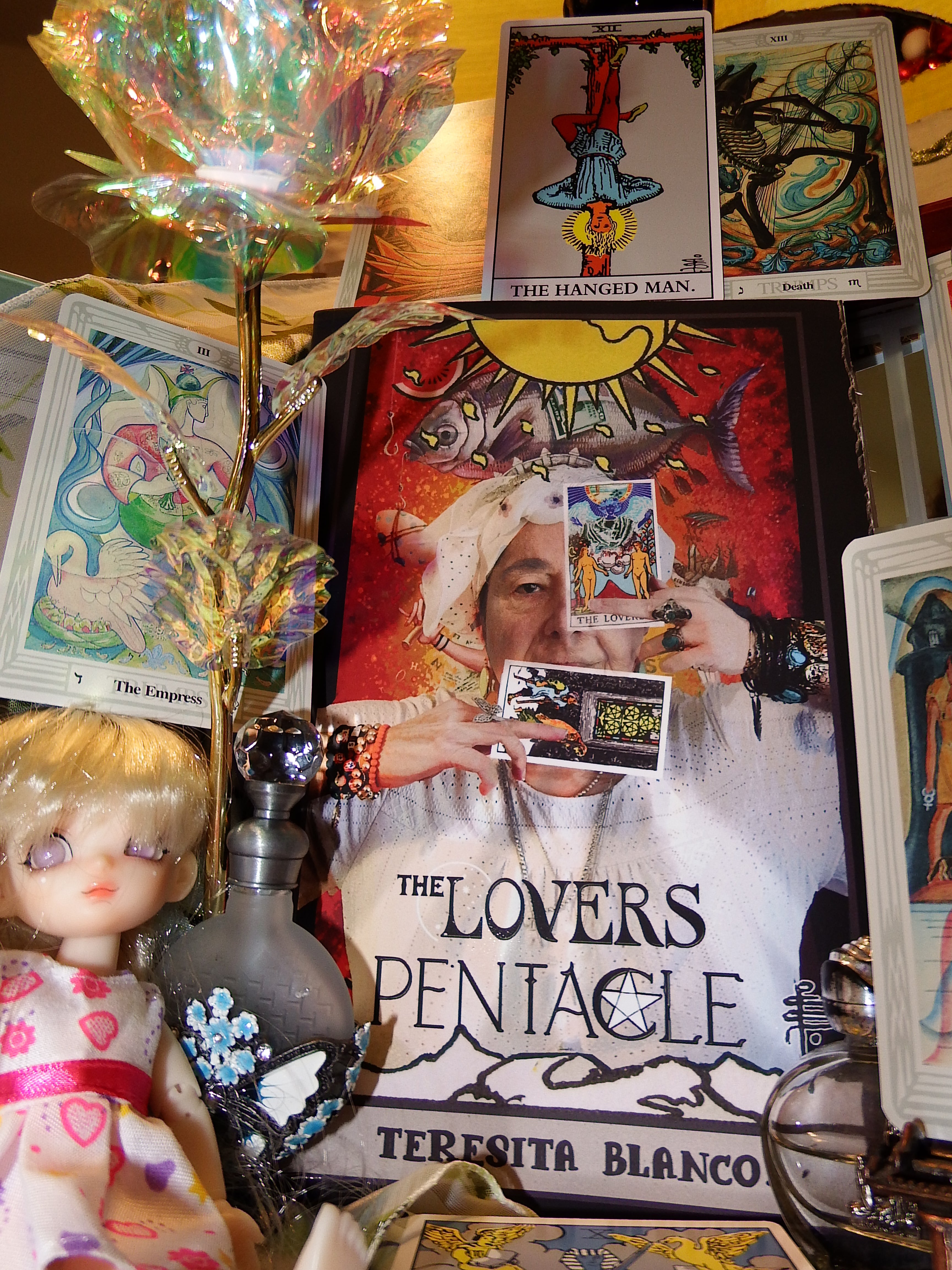 the lovers pentacle, artsy sister, teresita blanco books
