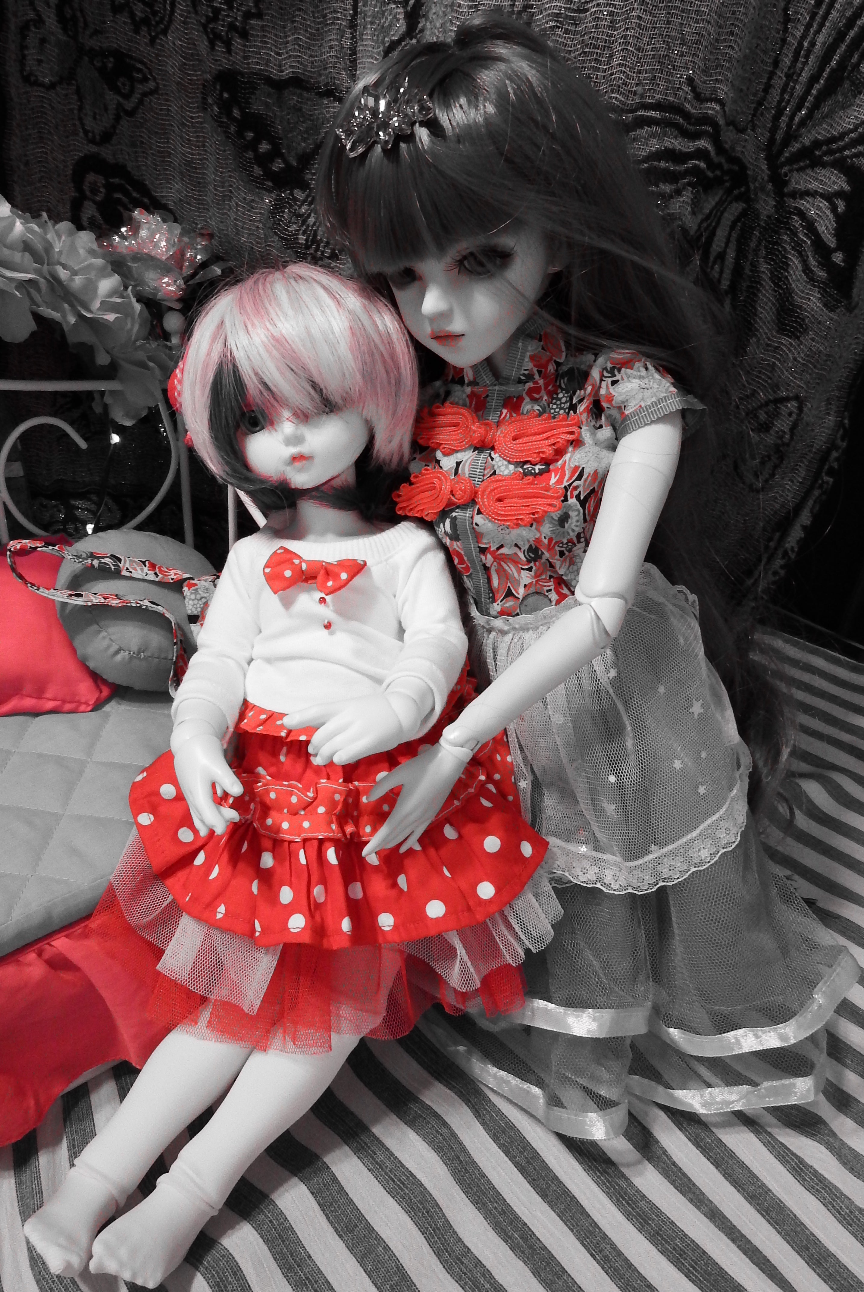 artsy sister, bjd, dolls