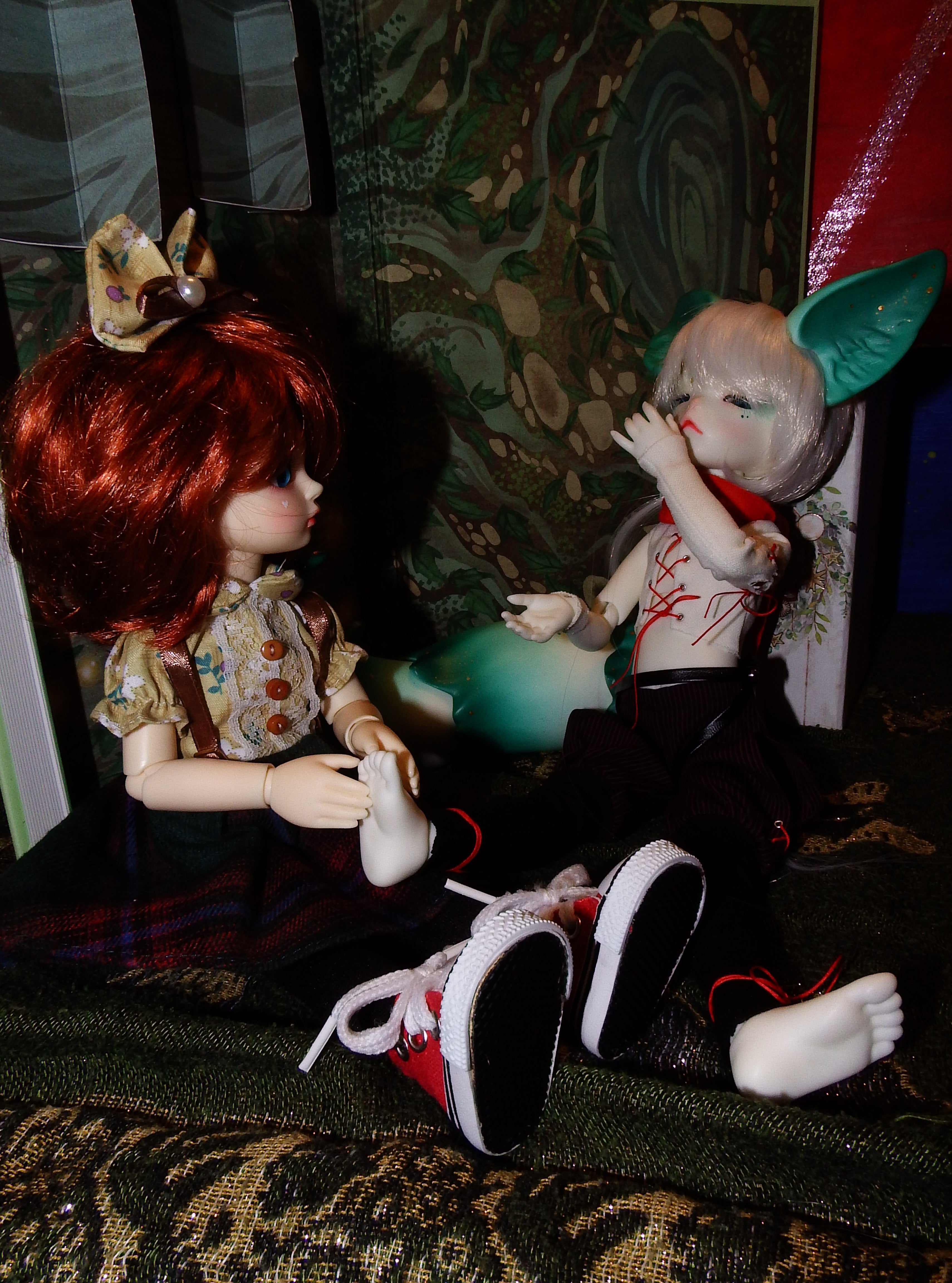 artsy sister, bjd doll, dolls