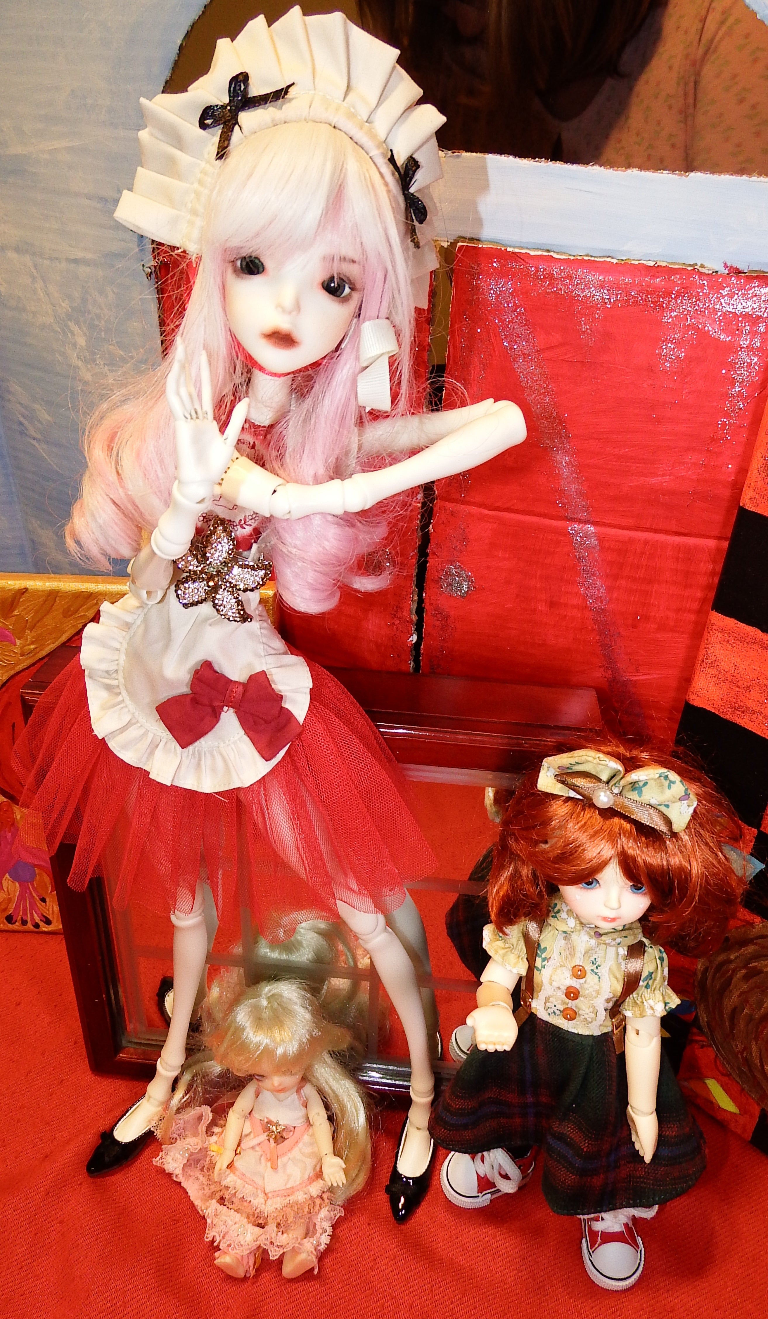 artsy sister, doll chateau, handmade dolls