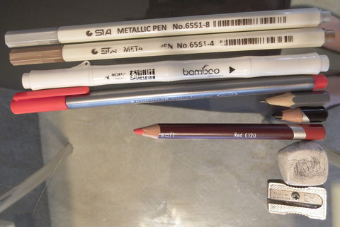 pens,color pencils,large wallpaper
