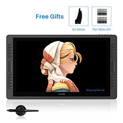Huion Kamvas Pro 22 21.5 Inch Upgraded Battery-Free Pen Display Graphics Drawing Tablet 8192 Levels
